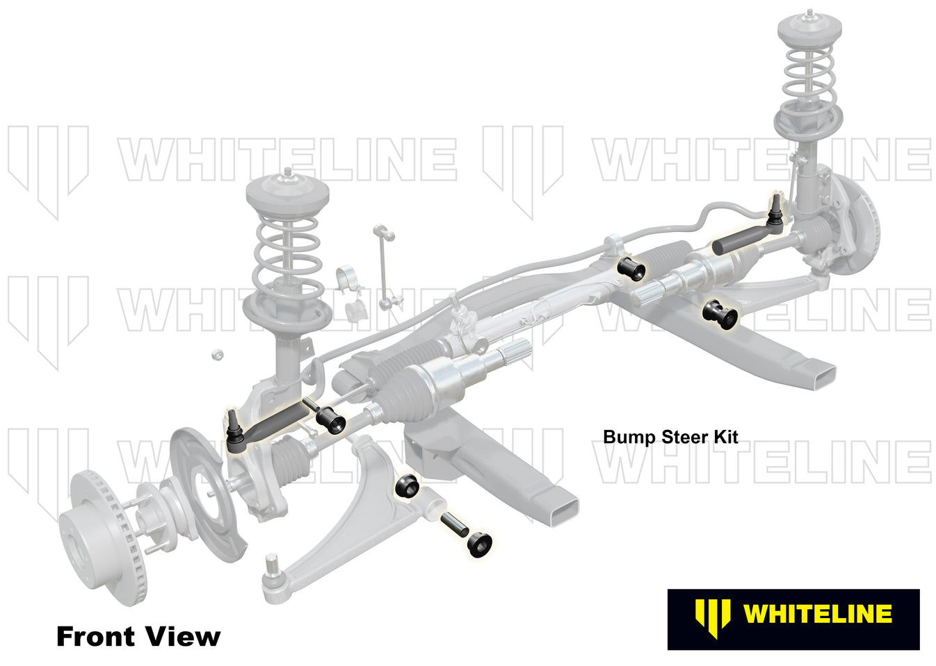 Whiteline - Performance Handling Kit - Front Wishbone Control Arm - VW Golf Mk7 and Audi A3 S3 Mk3 - Nineteen72 Performance