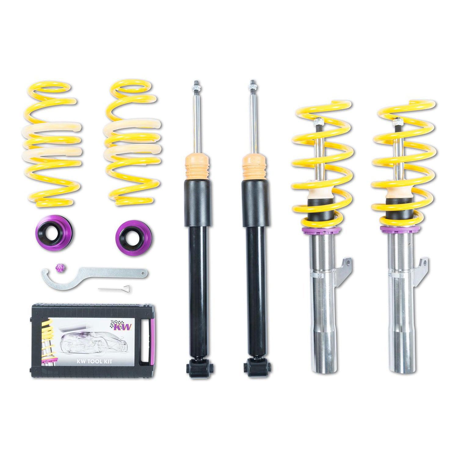 KW Audi A3/TT/TTS/TTRS V2 Coilover Kit (8P/8J) - Nineteen72 Performance