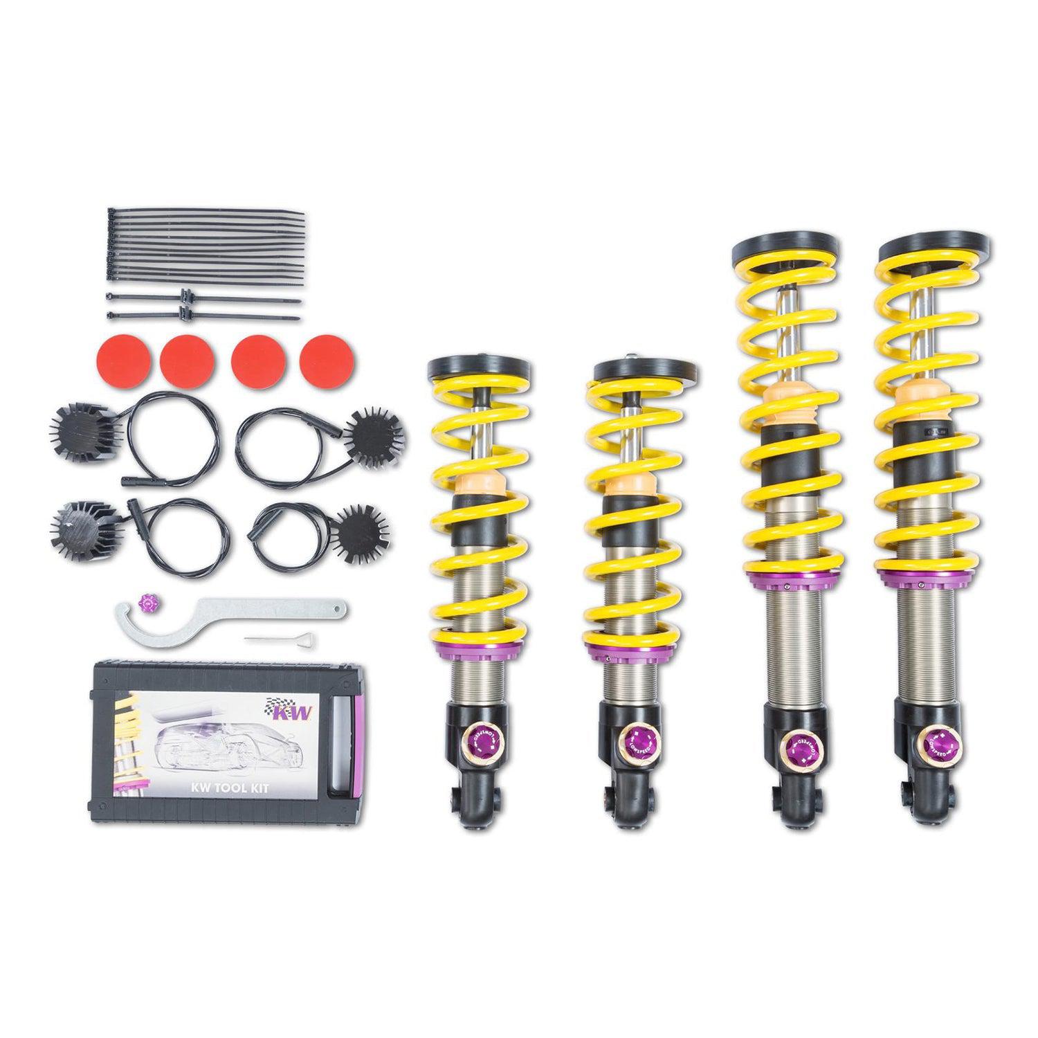 KW Audi RS6/RS7 V4 3-Way Adjustable Coilover Kit (C8) - Nineteen72 Performance