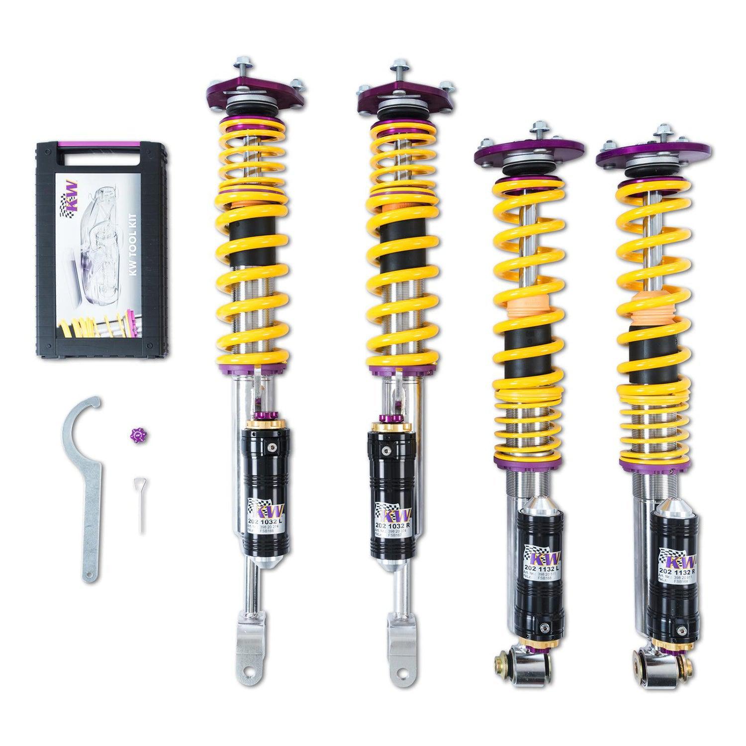 KW Audi RS6/RS7 V4 3-Way Adjustable Coilover Kit (C8) - Nineteen72 Performance