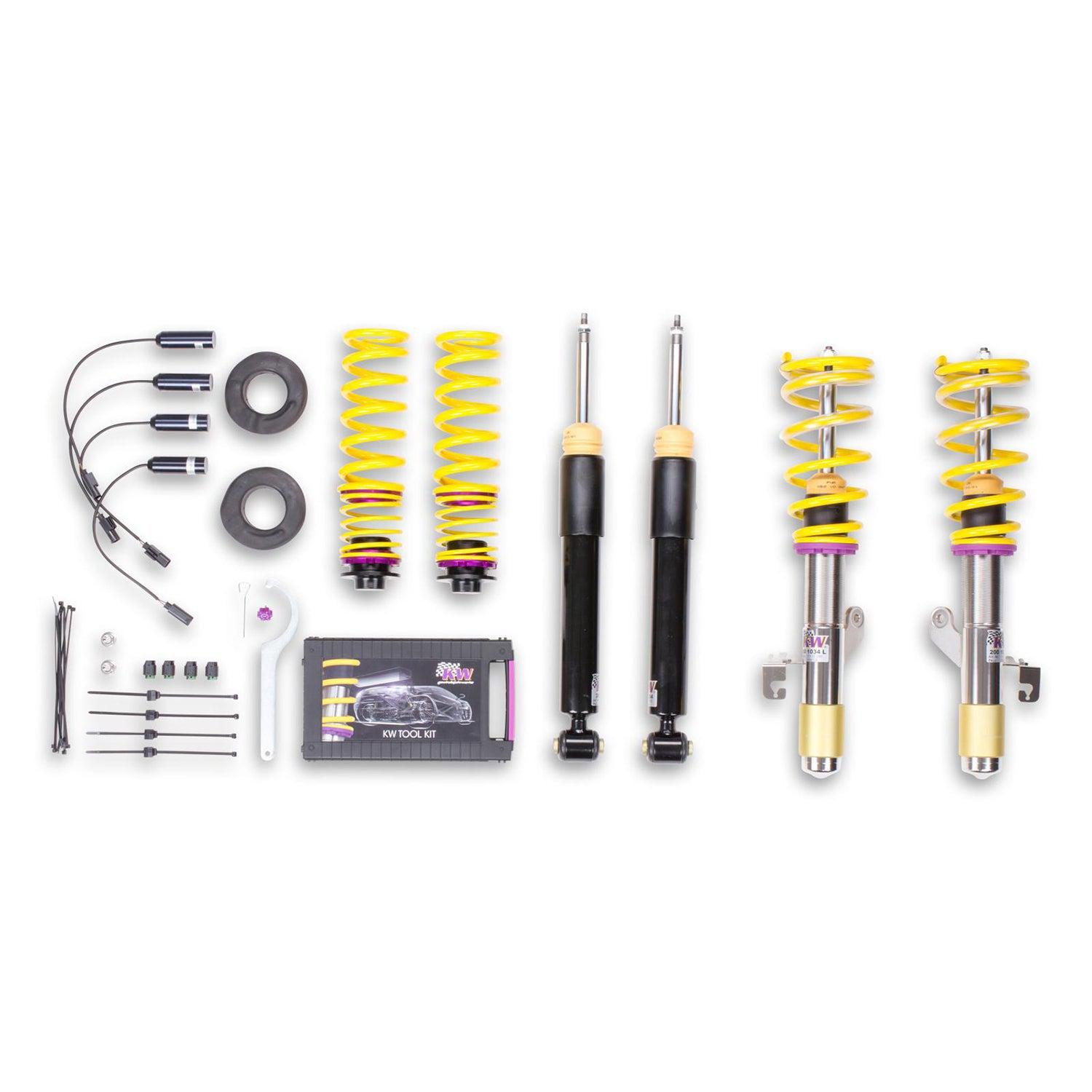 KW BMW 320I/328I/420I/440I XDrive V2 Coilover Kit (F30/F32) With EDC Deactivation - Nineteen72 Performance