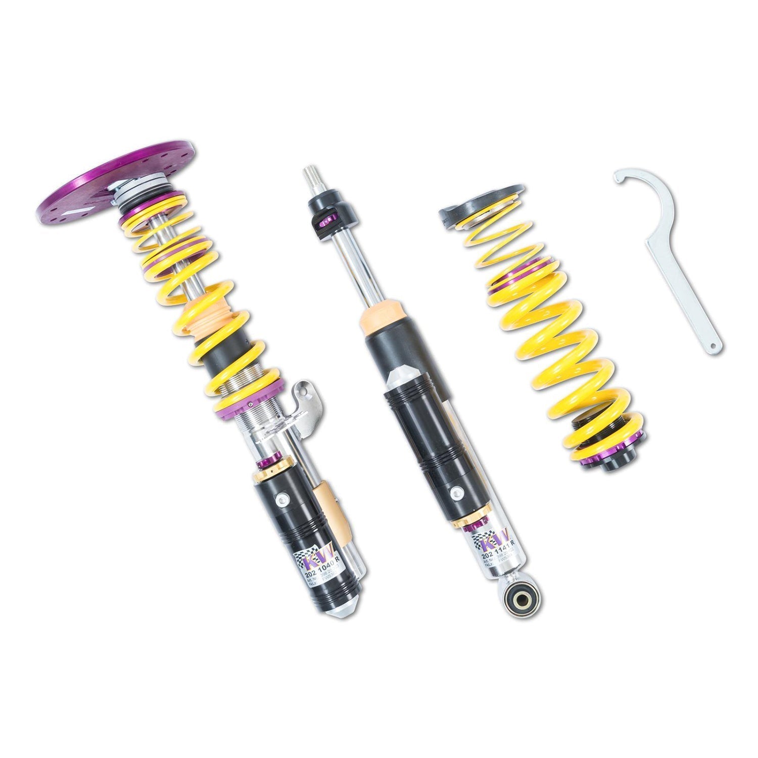 KW BMW M2 Clubsport V4 Coilover Kit (F87) With 3-Way Adjustment - Nineteen72 Performance