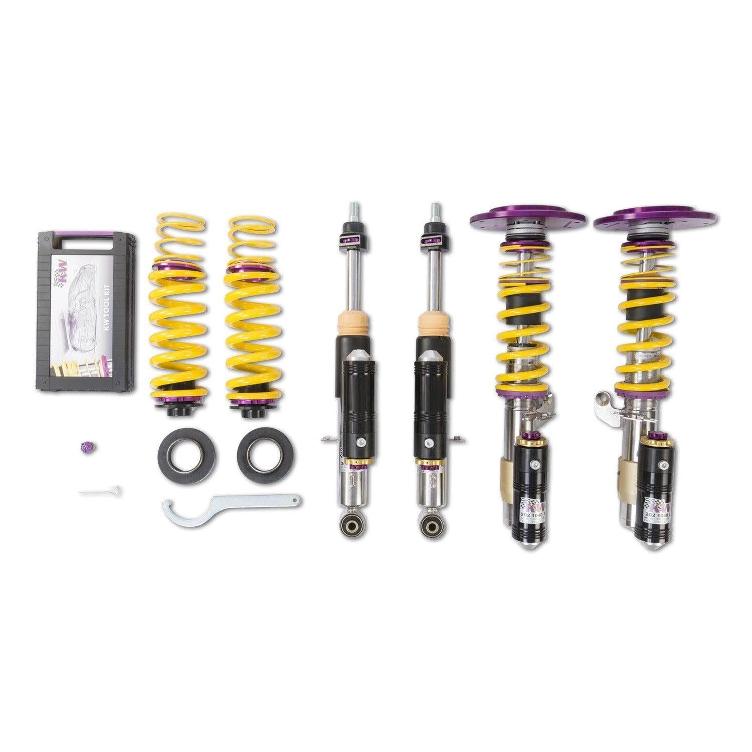 KW BMW M3/M4 ClubSport V4 Coilover Kit (F80/F82) Post-December 2014 - Nineteen72 Performance