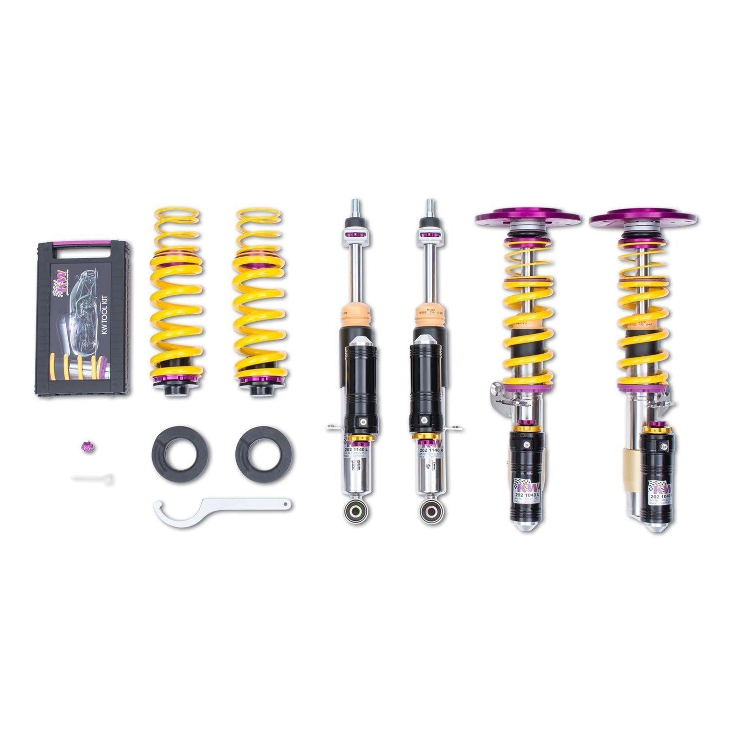 KW BMW M3/M4 ClubSport V4 Coilover Kit (F80/F82) Pre-December 2014 - Nineteen72 Performance