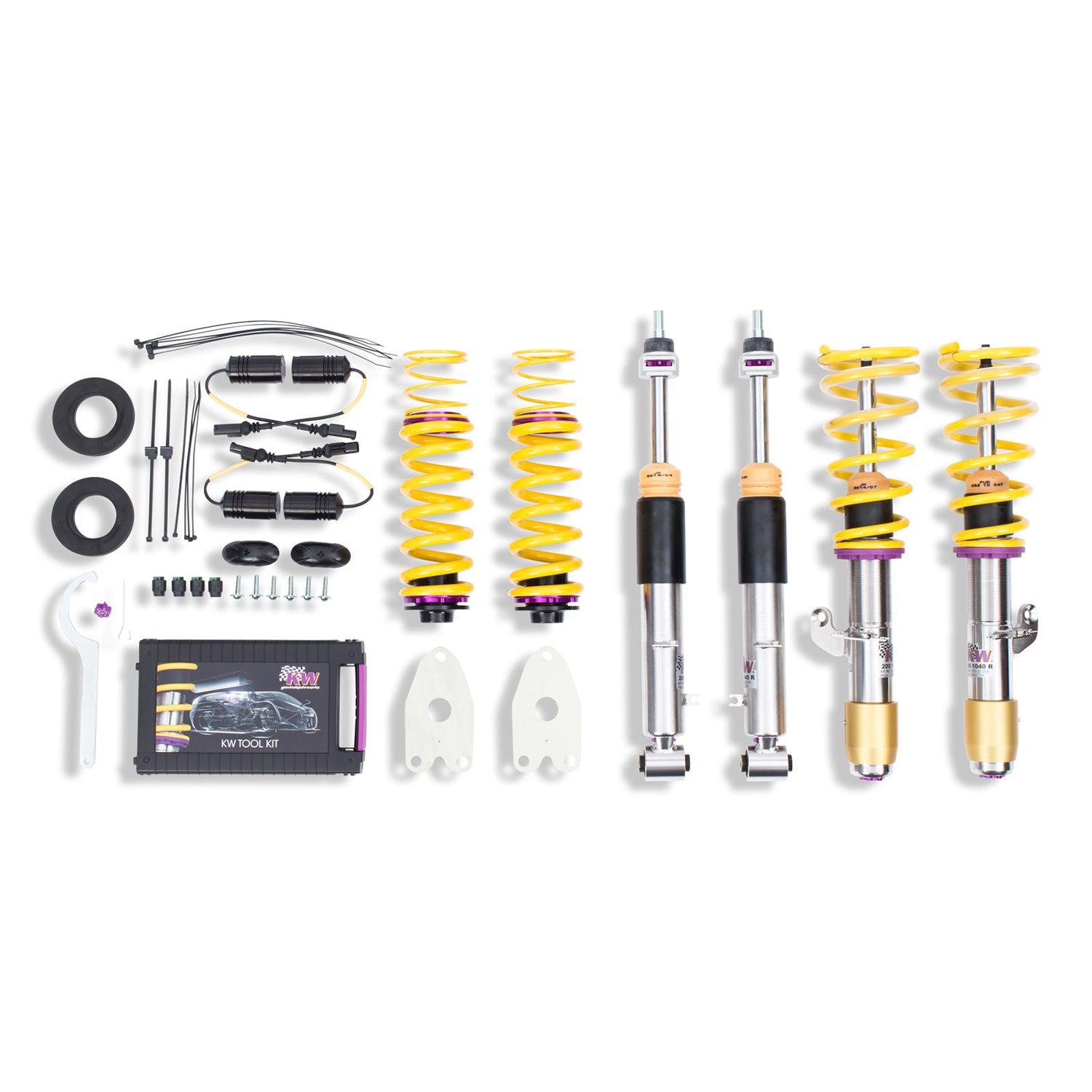 KW BMW M3/M4 V3 Coilover Kit (F80/F82) With Deactivation Kit - Nineteen72 Performance