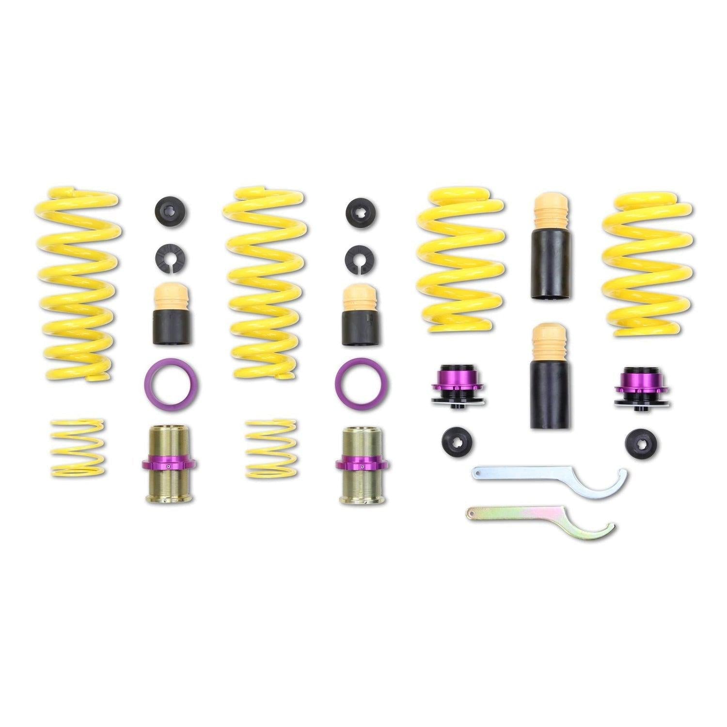 KW BMW M4 & M4 Competition Height Adjustable Lowering Spring Kit (F83) - Nineteen72 Performance