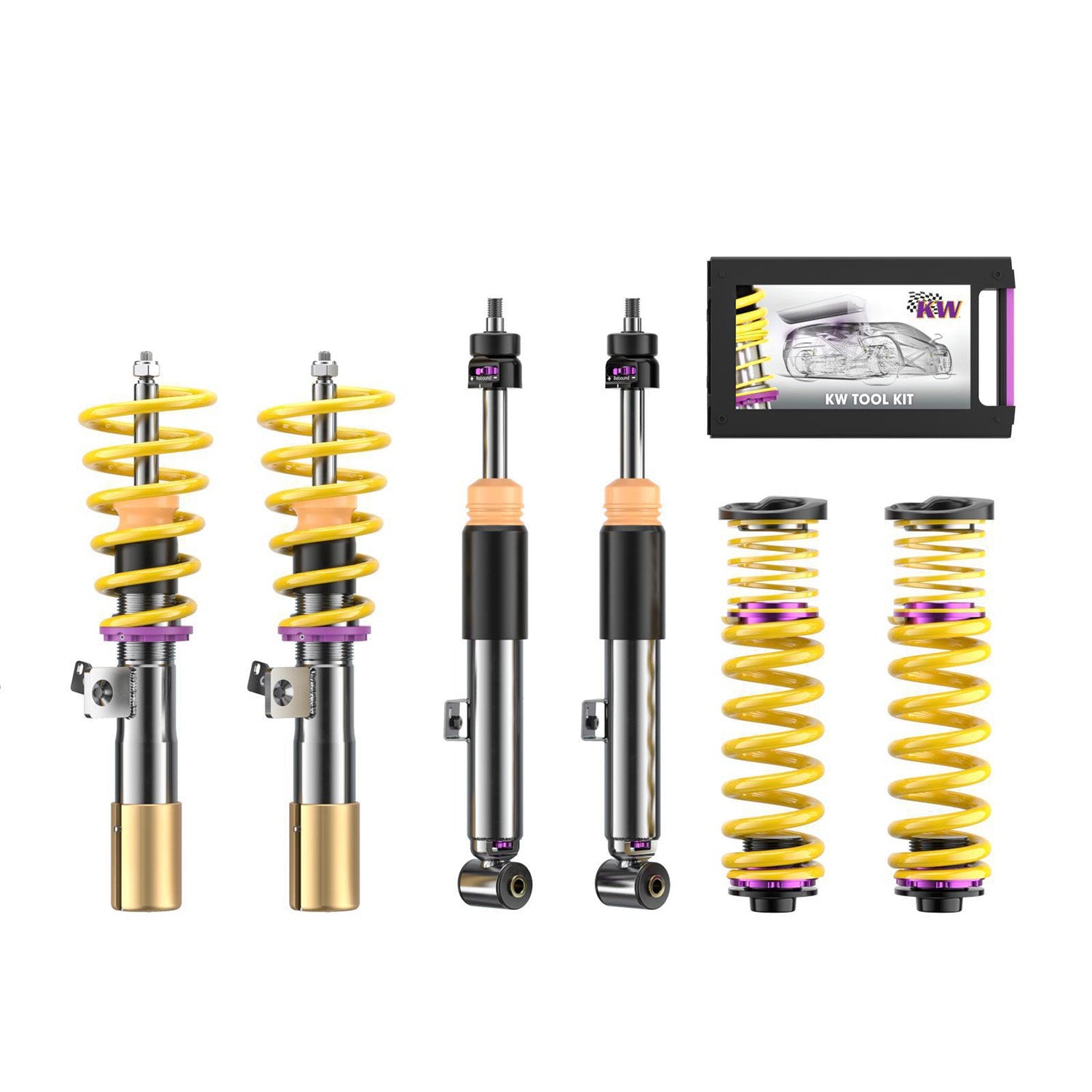 KW Suspension BMW M2/M3/M4 V3 Coilover Kit (G80/G82/G87) - Nineteen72 Performance