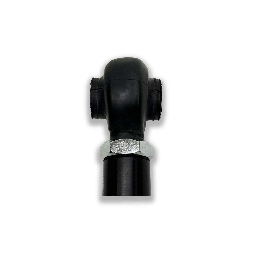 M18 rod end rubber boot by XC3 Engineering for spherical bearings in suspension and alignment systems.