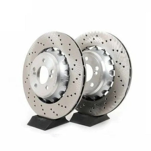 Genuine BMW E82 1M E90 E92 E93 M3 Front Discs - 34112283801 & 34112283802 / 34112283385 & 34112283386 - Nineteen72 Performance