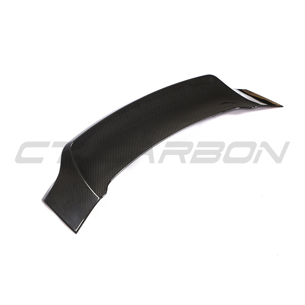 CT Carbon Porsche 911 991.2 GTS/Carrera/Targa 2017-2019 carbon fibre spoiler V2 showing sleek aerodynamic design