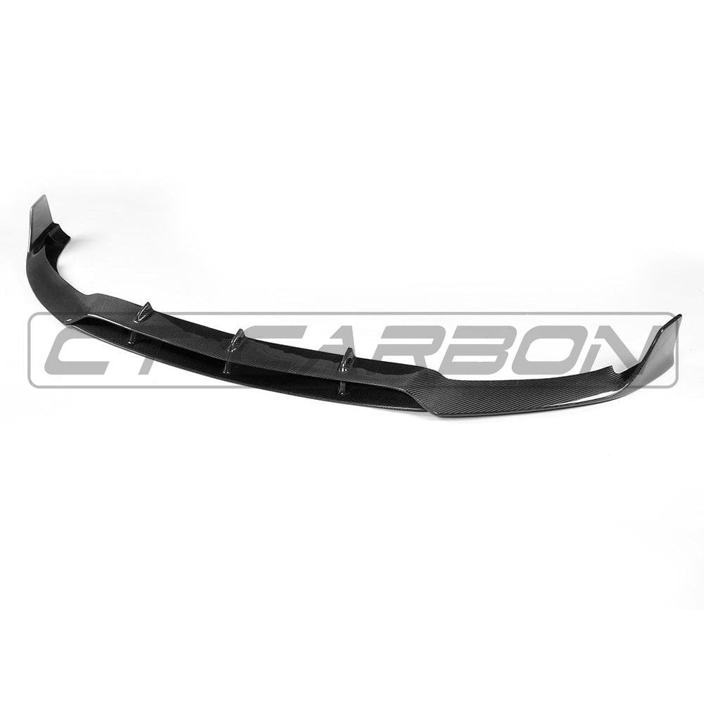 Full Mercedes C63 W205 2018-2022 convertible full carbon fibre kit by CT Carbon, featuring sleek car body components.
