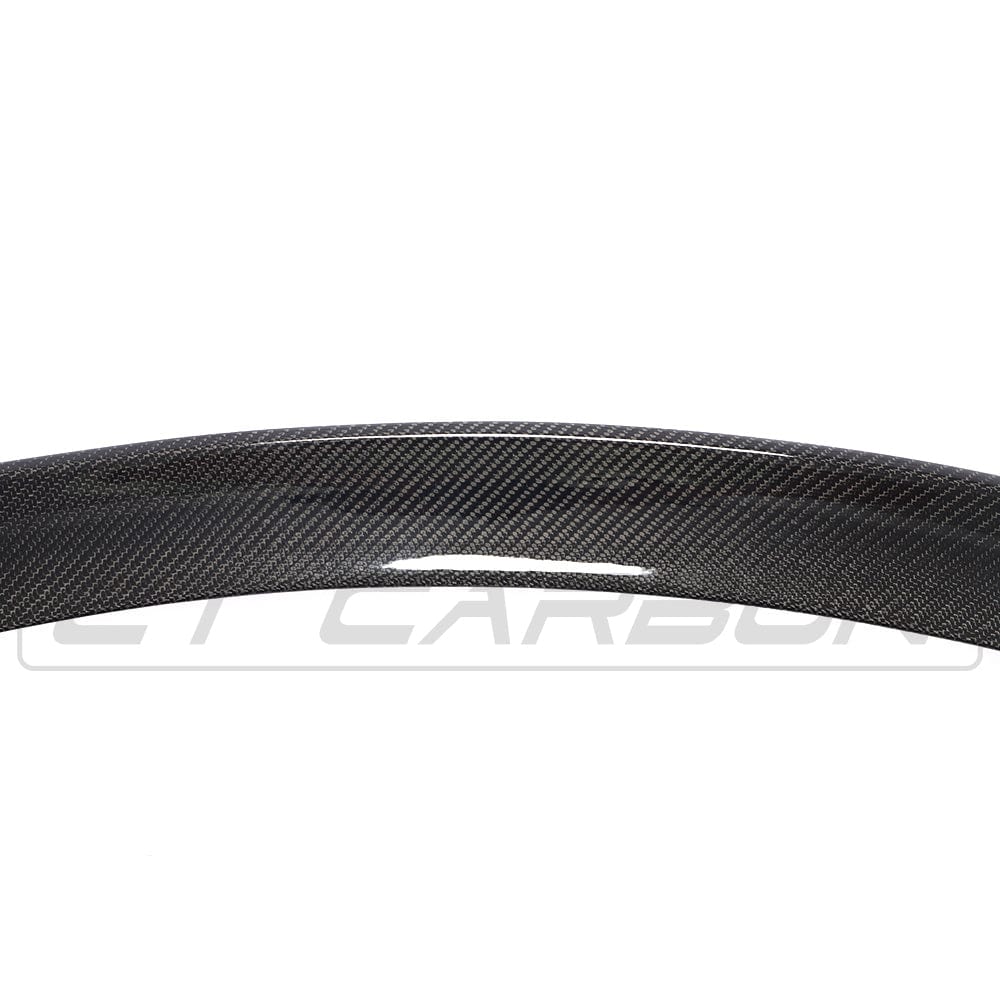 Mercedes C63 W205 2015-2018 coupe full carbon fiber kit by CT Carbon, showing detailed carbon fiber components on the vehicle.