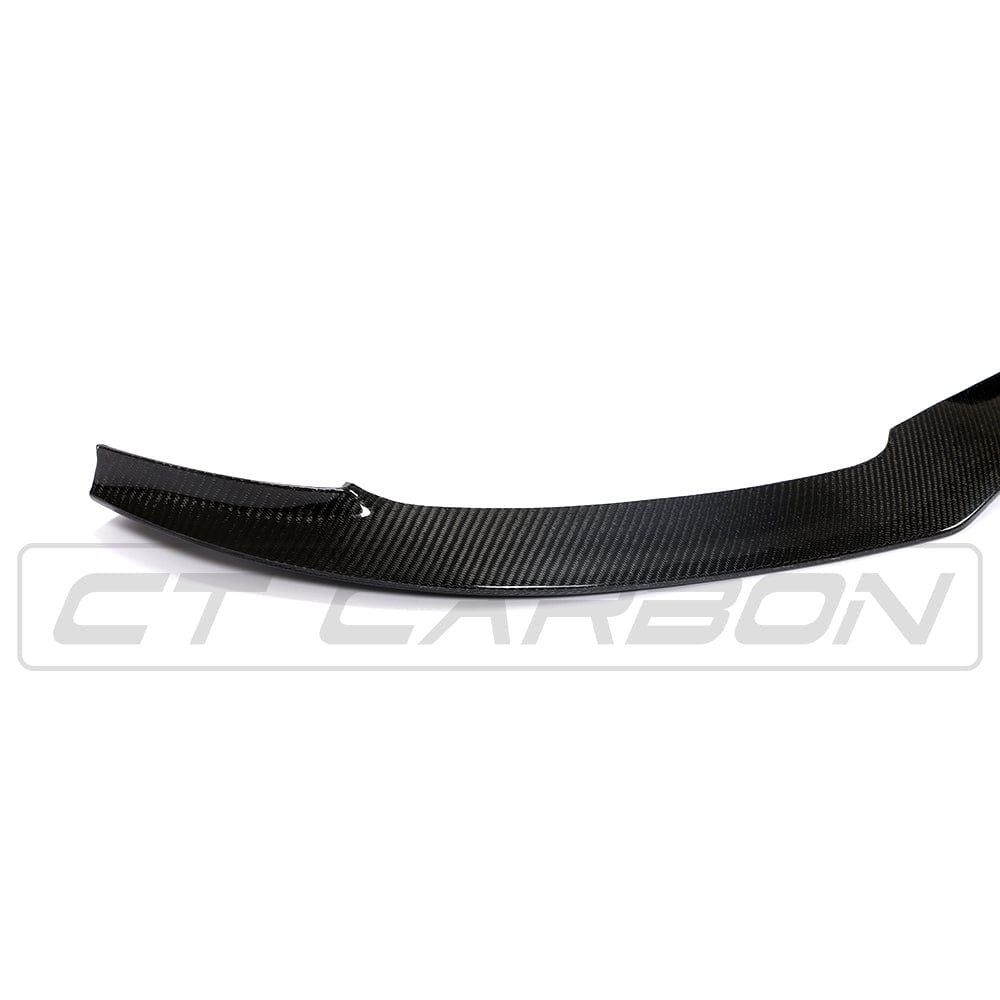 Mercedes C63 W205 saloon full carbon fiber kit by CT Carbon, showcasing the sleek PS style exterior enhancements.