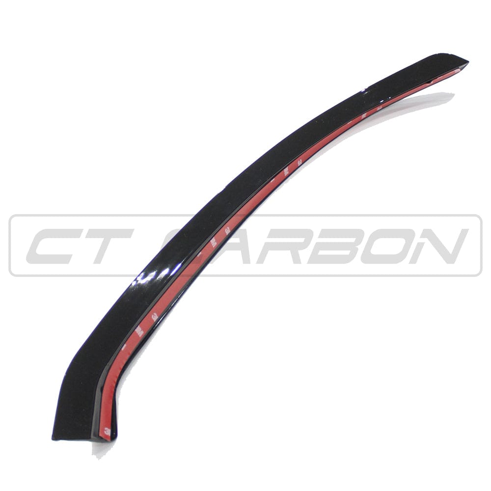 Mercedes W177/V177 2018-2022 A-Class CT Carbon gloss black front end pack with sleek aerodynamic design.