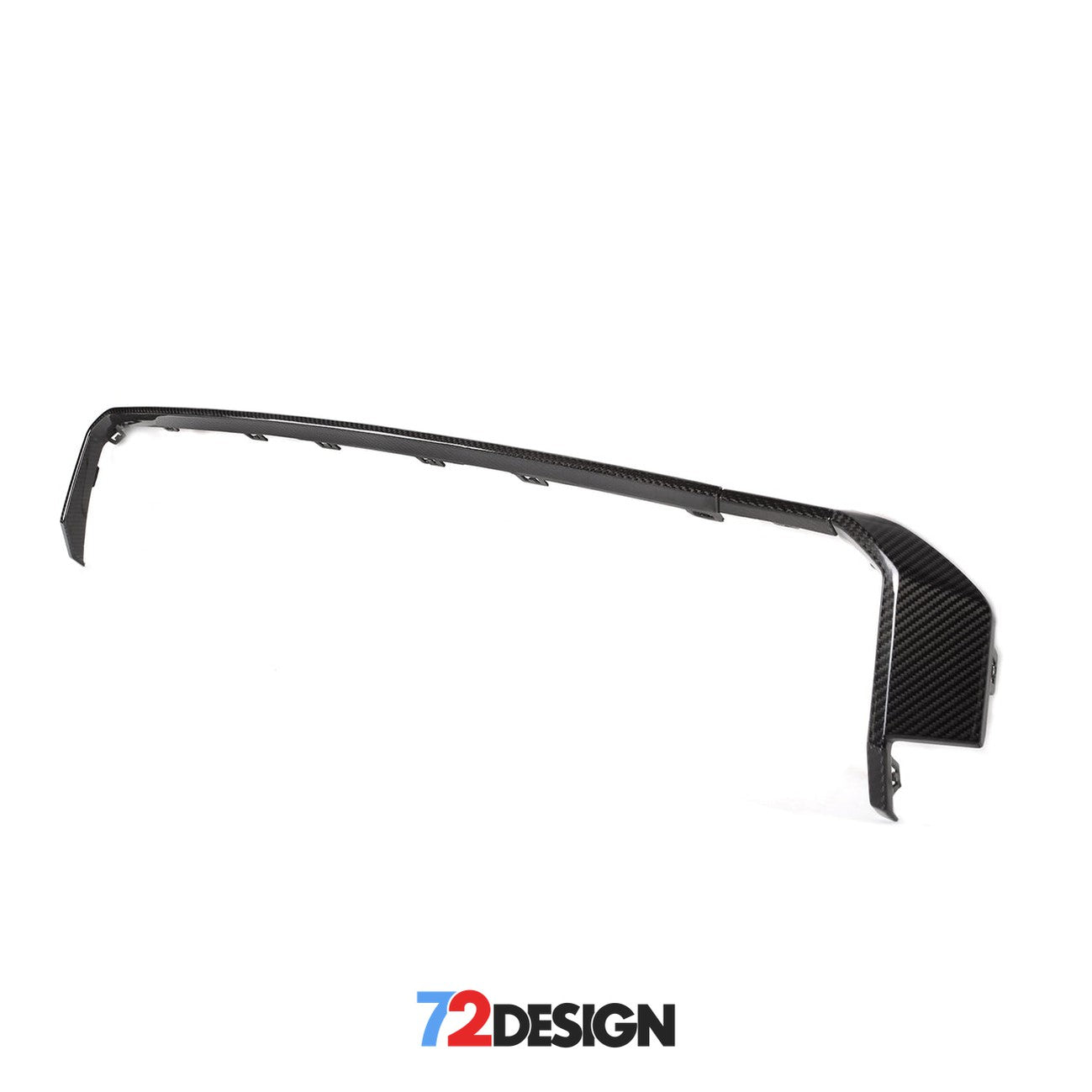 72Design BMW M3/M4 (G80/G82) Gloss Carbon Fibre (Pre-Preg) Rear Bumper Insert - Nineteen72 Performance