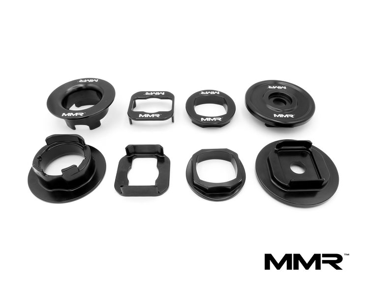 MMX Performance - BILLET SUBFRAME INSERTS | BMW F2x | F3x - Nineteen72 Performance