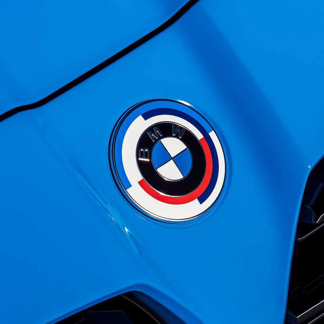 Genuine BMW 50 Years of M Front & Rear Badge Emblem - Nineteen72 Performance