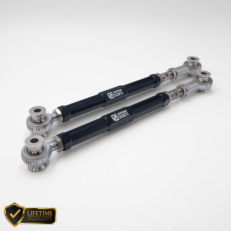 Suspension Secrets Adjustable Rear Toe Arms / Links - BMW E90/E92 M3 - Nineteen72 Performance