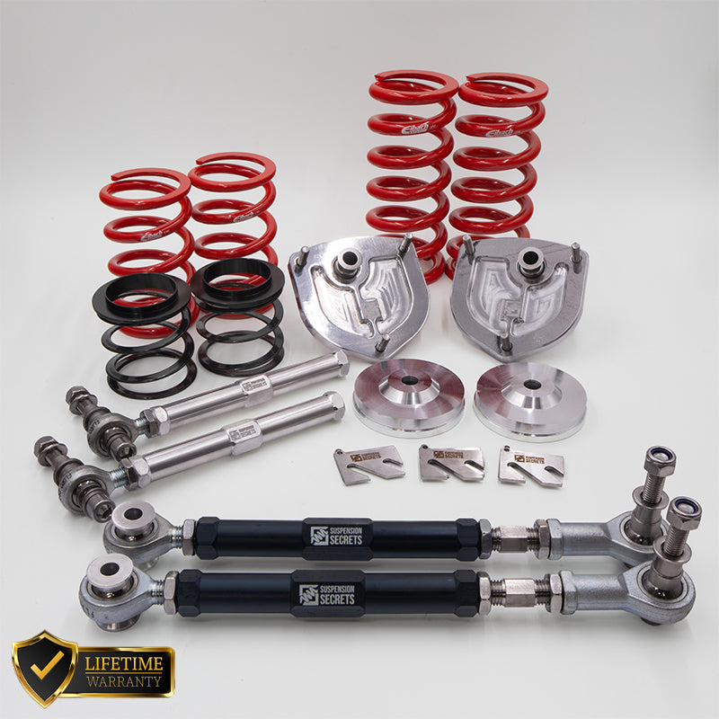 Suspension Secrets Circuit Handling Pack Kinematics Kit - Porsche 981/ 718 Cayman GT4 - Nineteen72 Performance