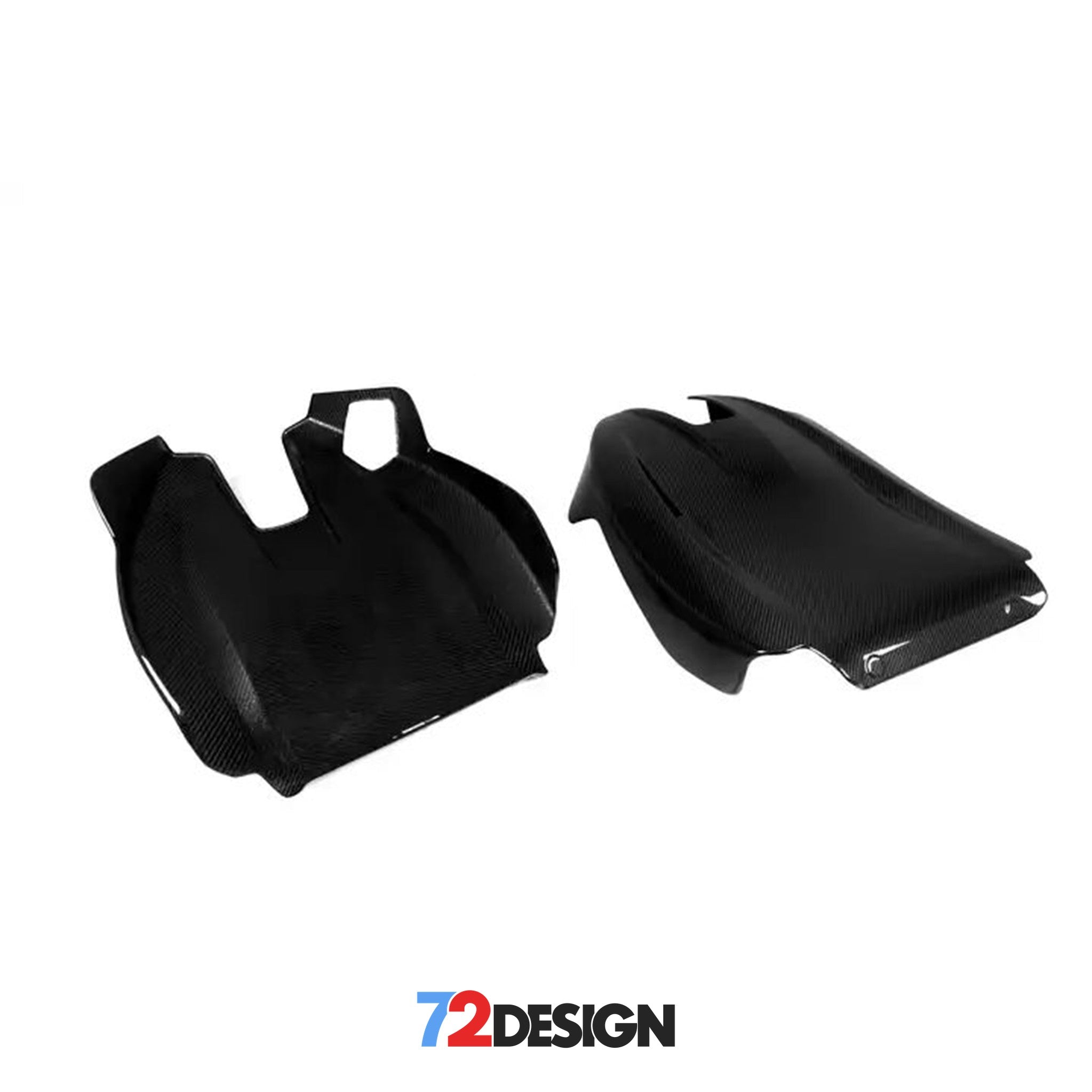 72Design BMW G Series (2-Door) (G87/G80/G81/G82/G83) Gloss Carbon Fibre Seat Back Covers - Nineteen72 Performance