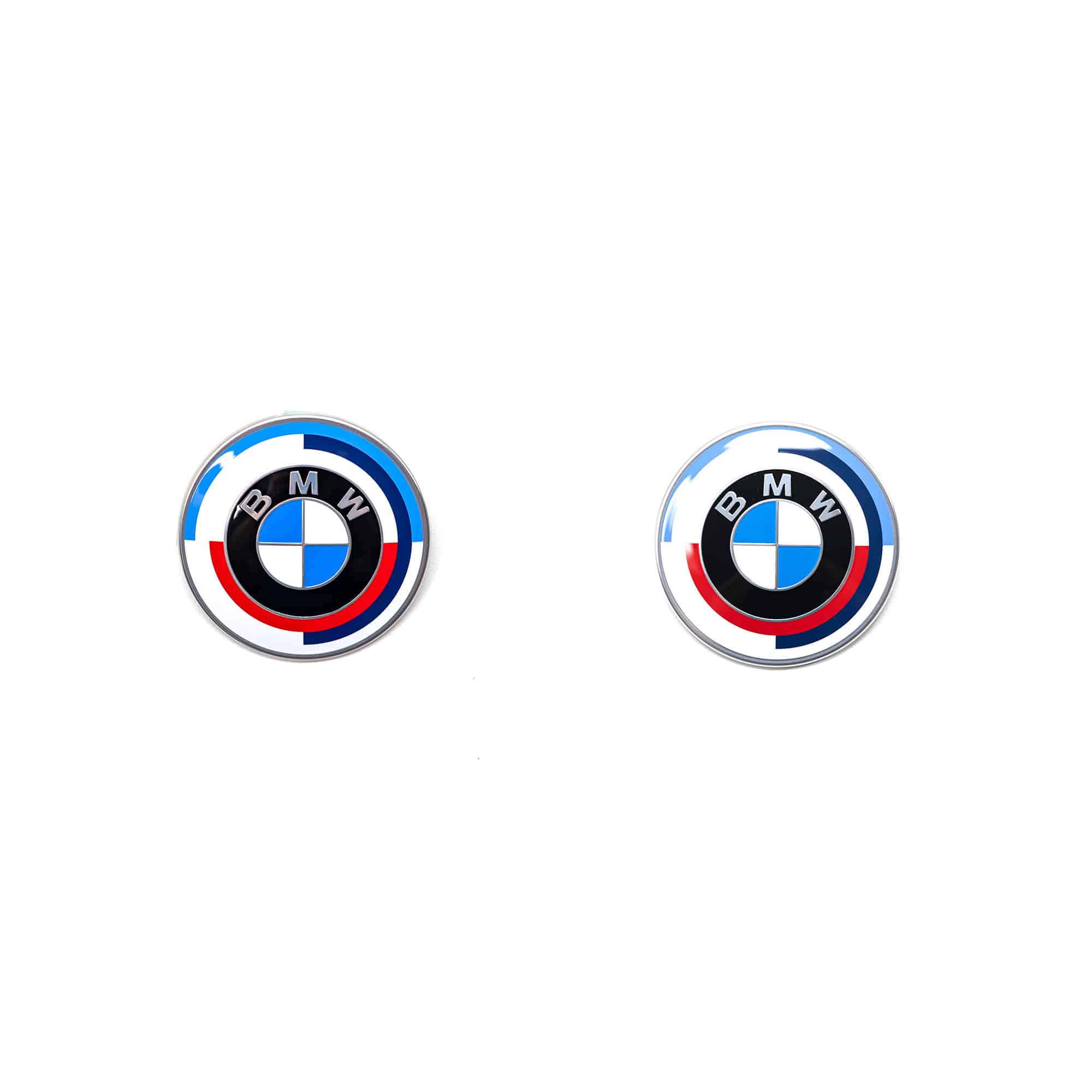 Genuine BMW 50 Years of M Front & Rear Badge Emblem (X3 G01) - Nineteen72 Performance