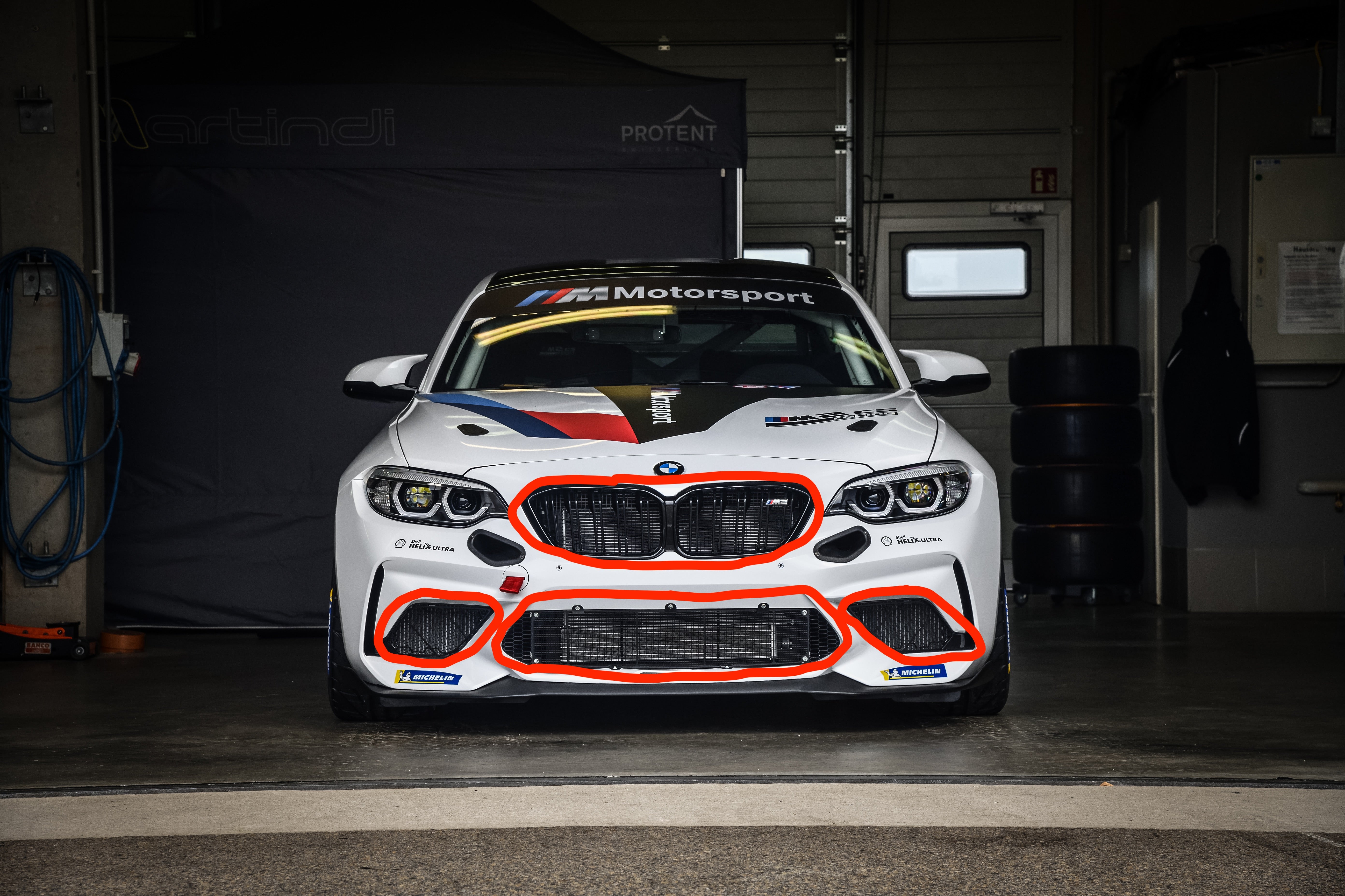 BMW Motorsport (Genuine) - M2 CS Racing Front Grill Kit