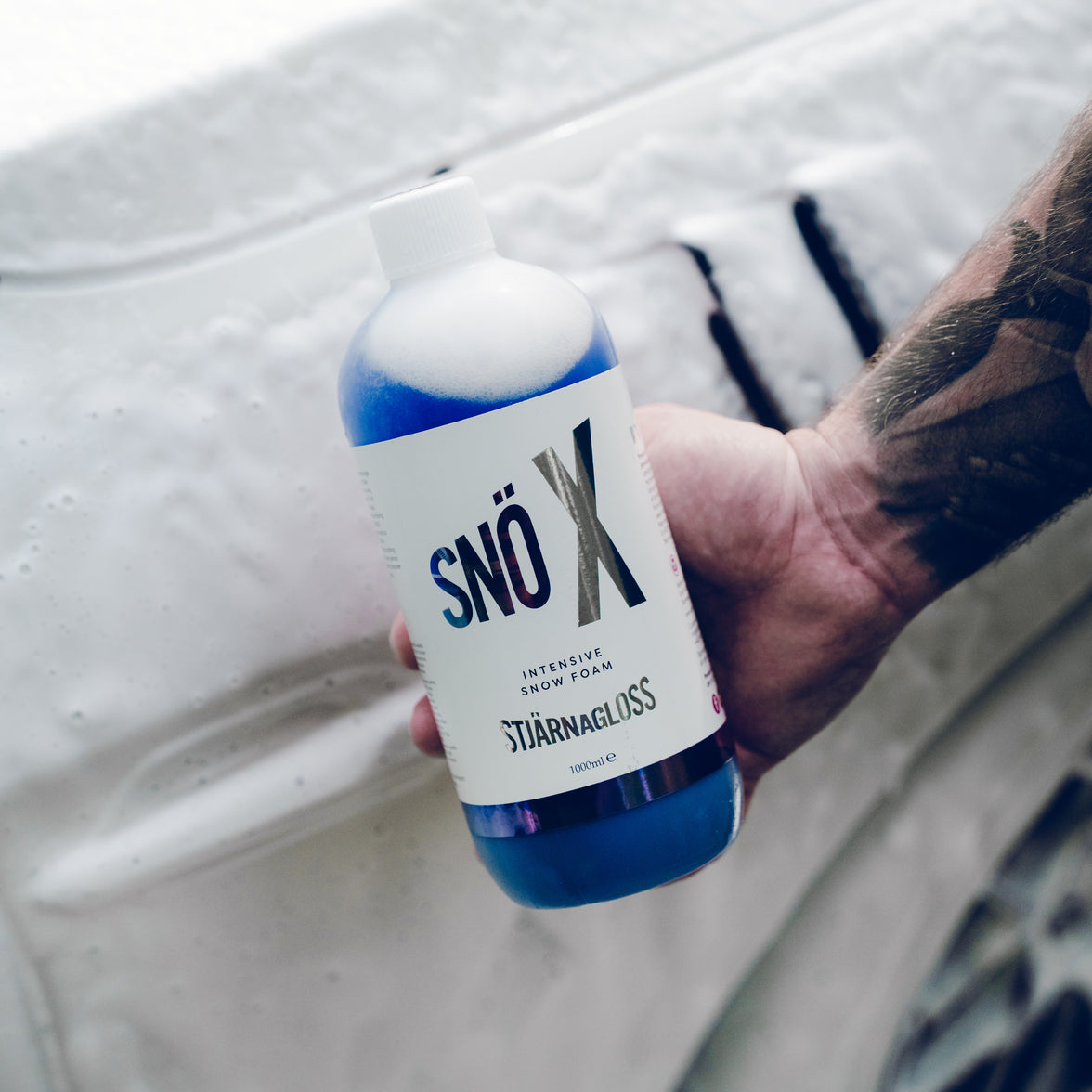 STJARNAGLOSS - Snö X lntensive Snow Foam Pre-Wash - 1L