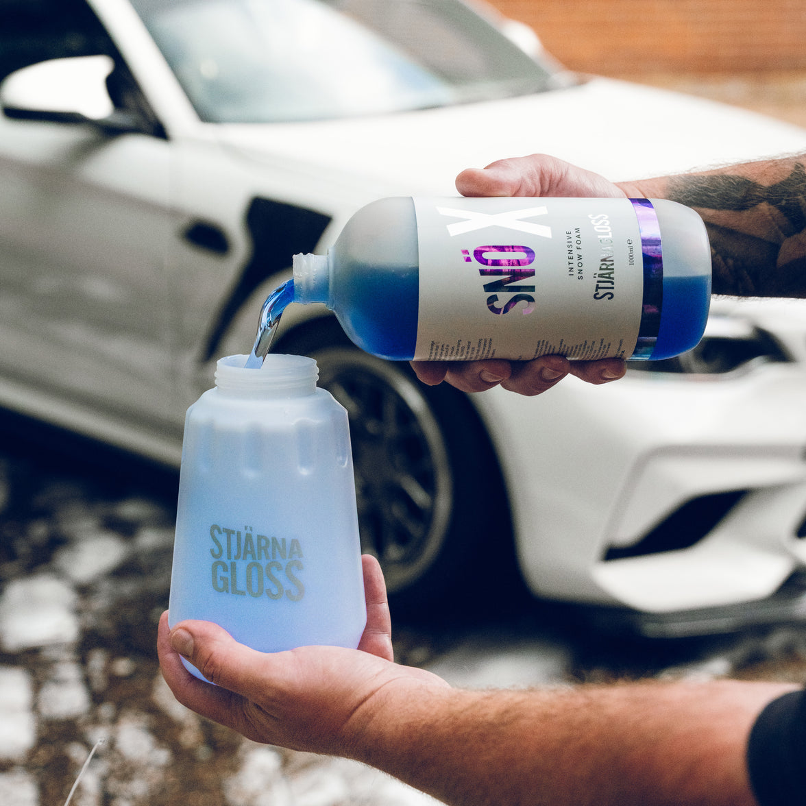 STJARNAGLOSS - Snö X lntensive Snow Foam Pre-Wash - 1L