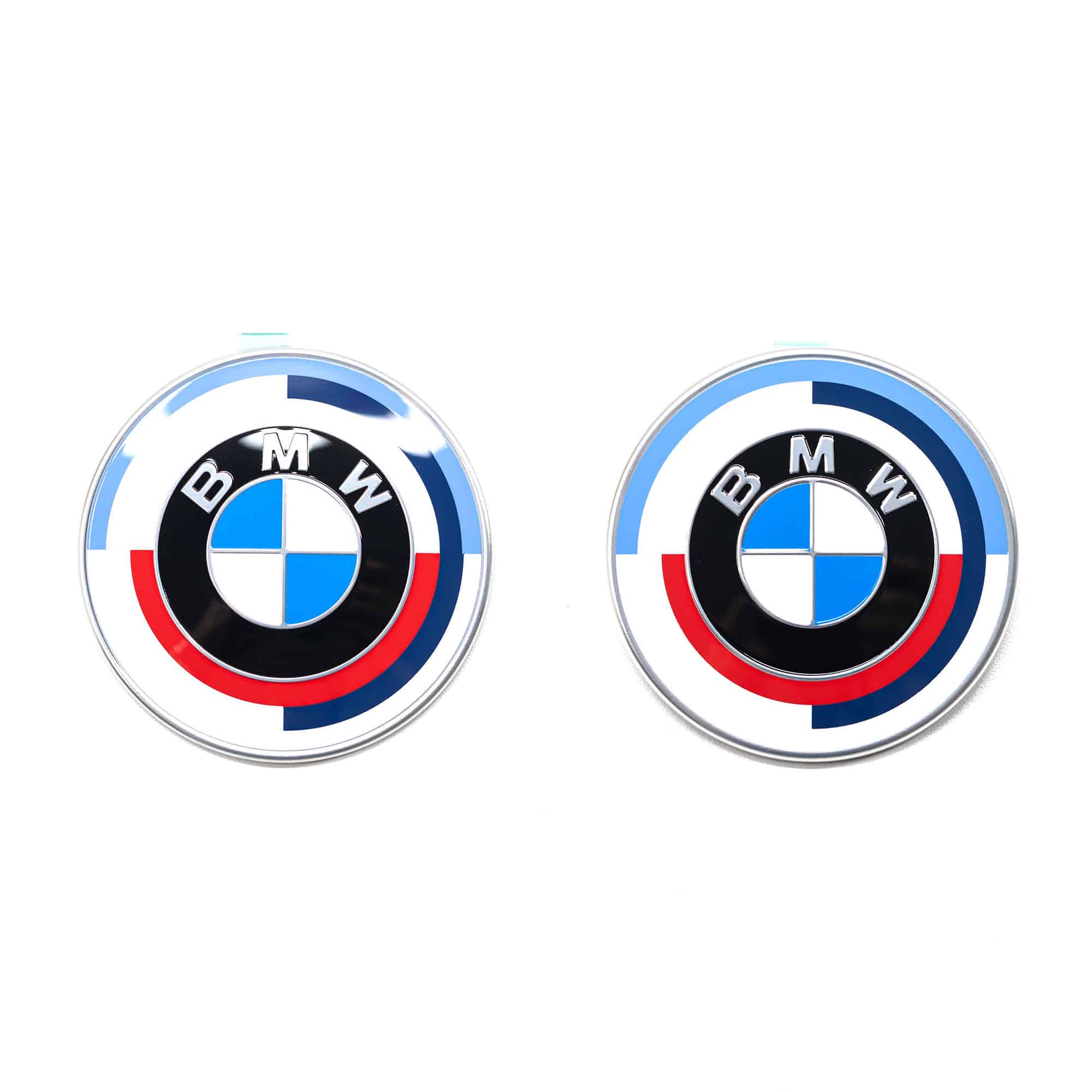 Genuine BMW 50 Years of M Front & Rear Badge Emblem (F70) - Nineteen72 Performance