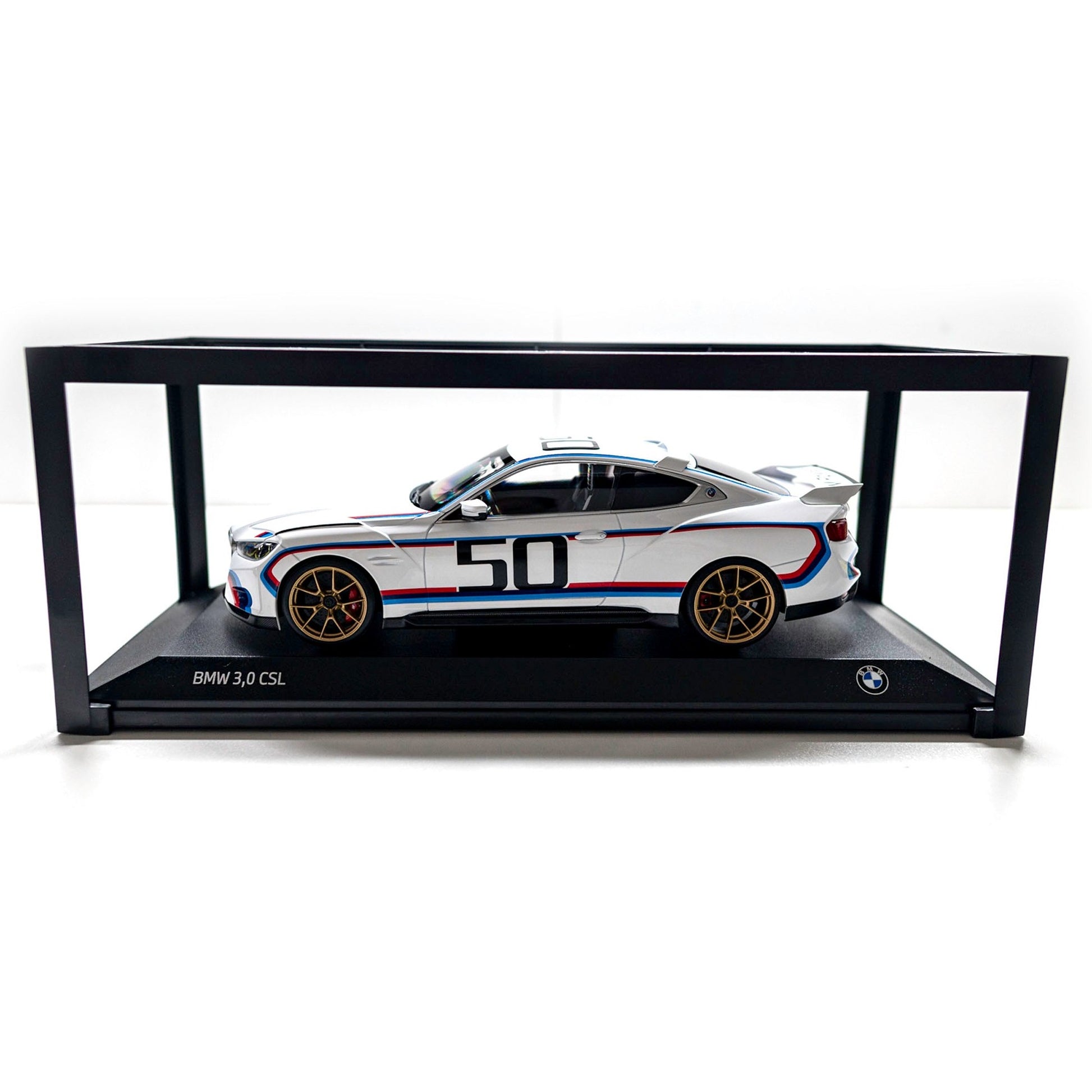 Genuine BMW Collectors Model 3.0 CSL 50 Jahre 1:18 Scale 80432864218 - Nineteen72 Performance