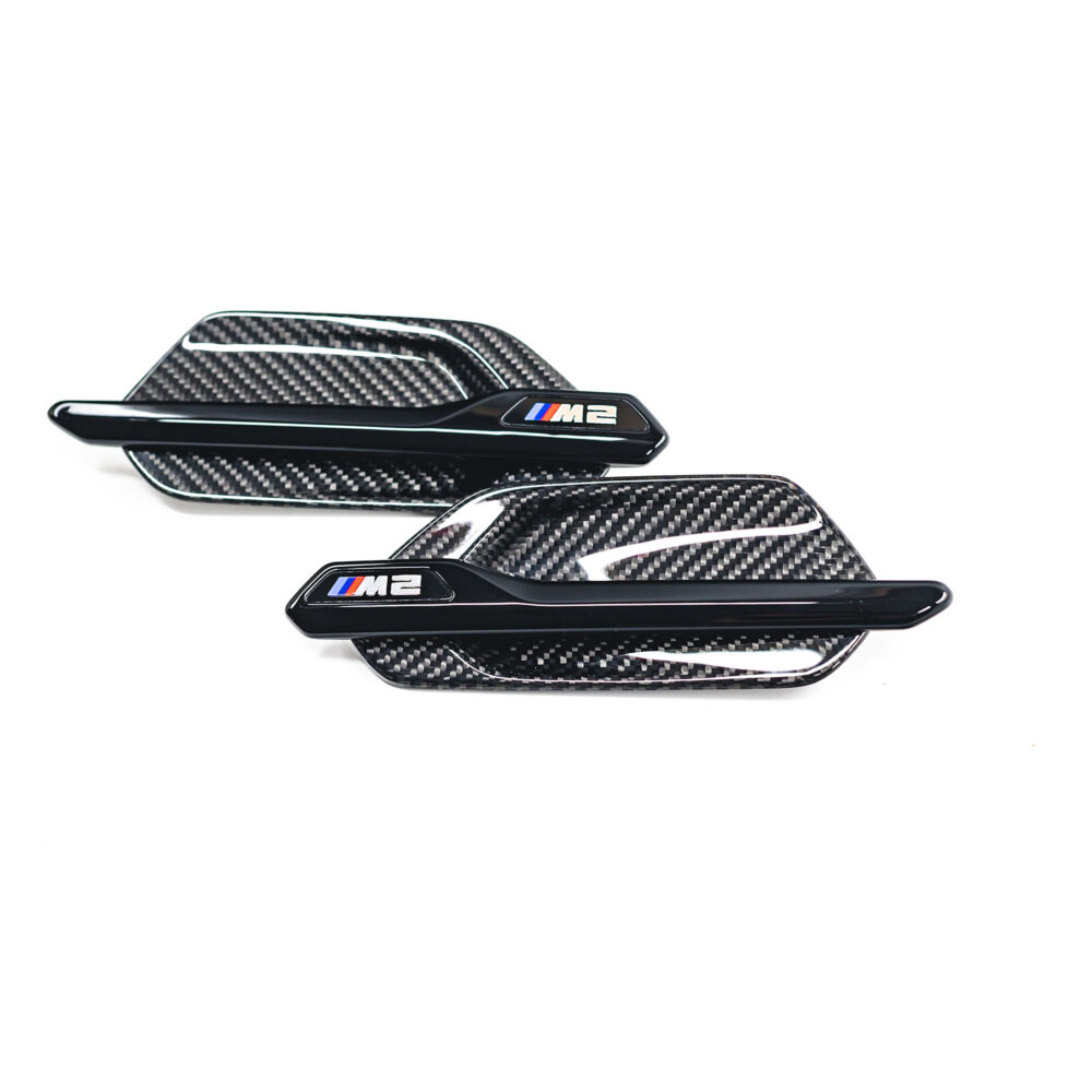 Genuine BMW F87 M2 M Performance Carbon Side Grille Air Breathers 51712453942/3 - Nineteen72 Performance