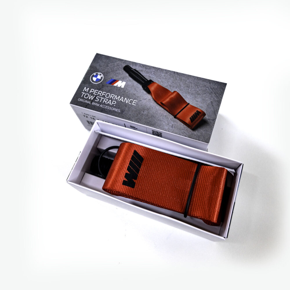 Genuine BMW M2 F87 G87 M3 G80 G20 F40 G80 G42 M Performance Tow Strap 72155A57B31 / 72155A709F6 - Nineteen72 Performance