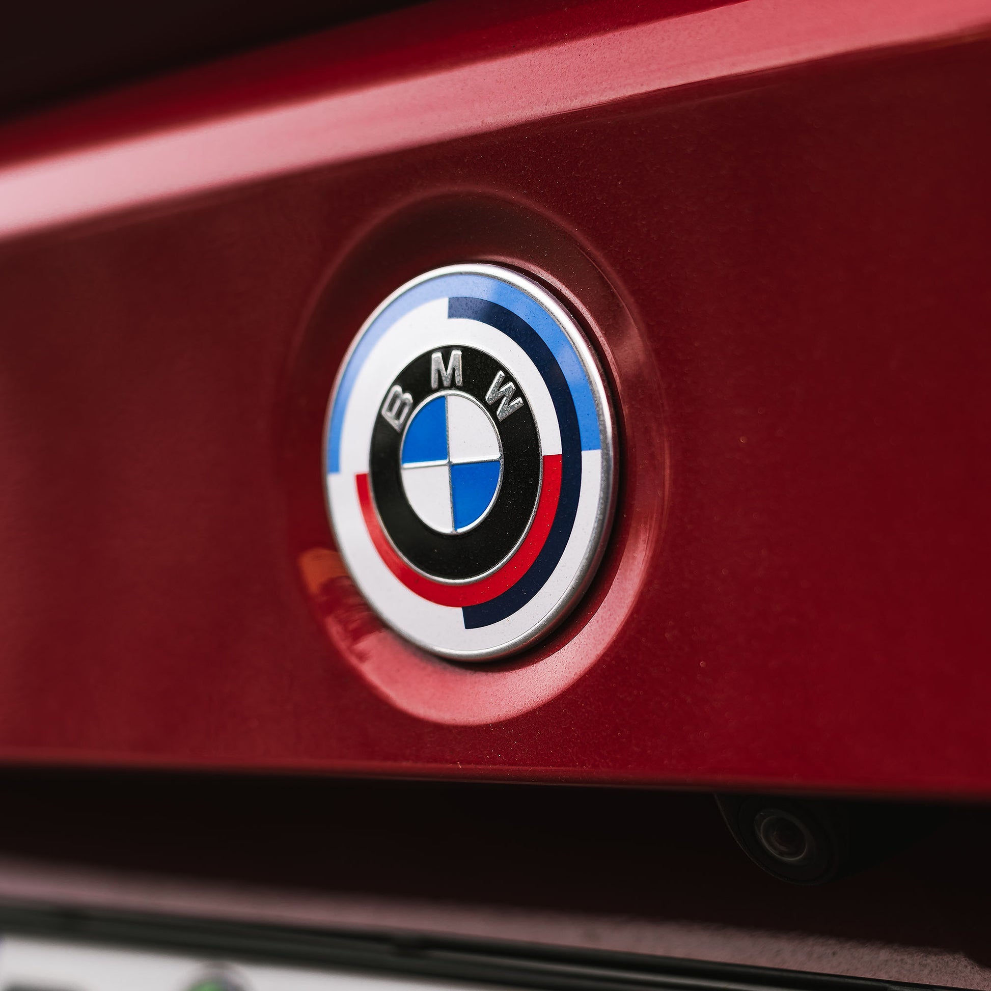 Genuine BMW 50 Years of M Front & Rear Badge Emblem - Nineteen72 Performance