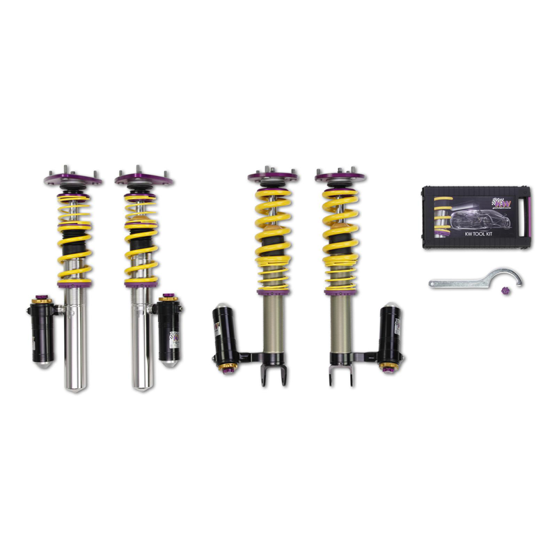 KW V4 Clubsport Coilovers - Porsche 911 (997) GT3/RS & GT2/RS - Nineteen72 Performance