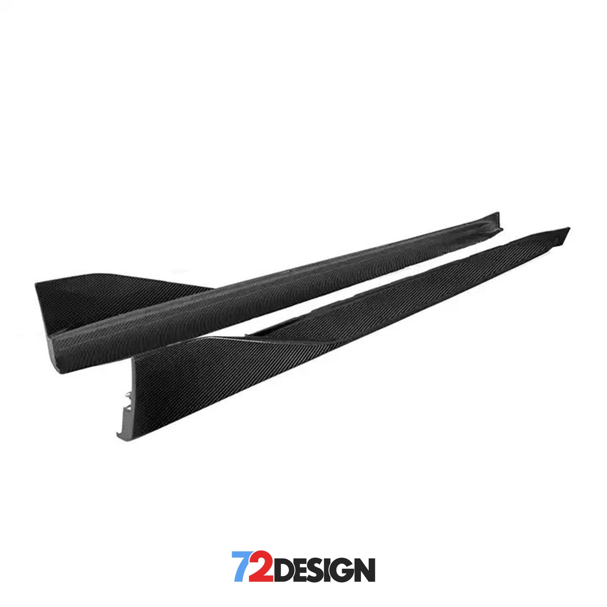 72Design BMW M4 (G82) Gloss Carbon Fibre (Pre-Preg) Performance Style Side Skirt - Nineteen72 Performance