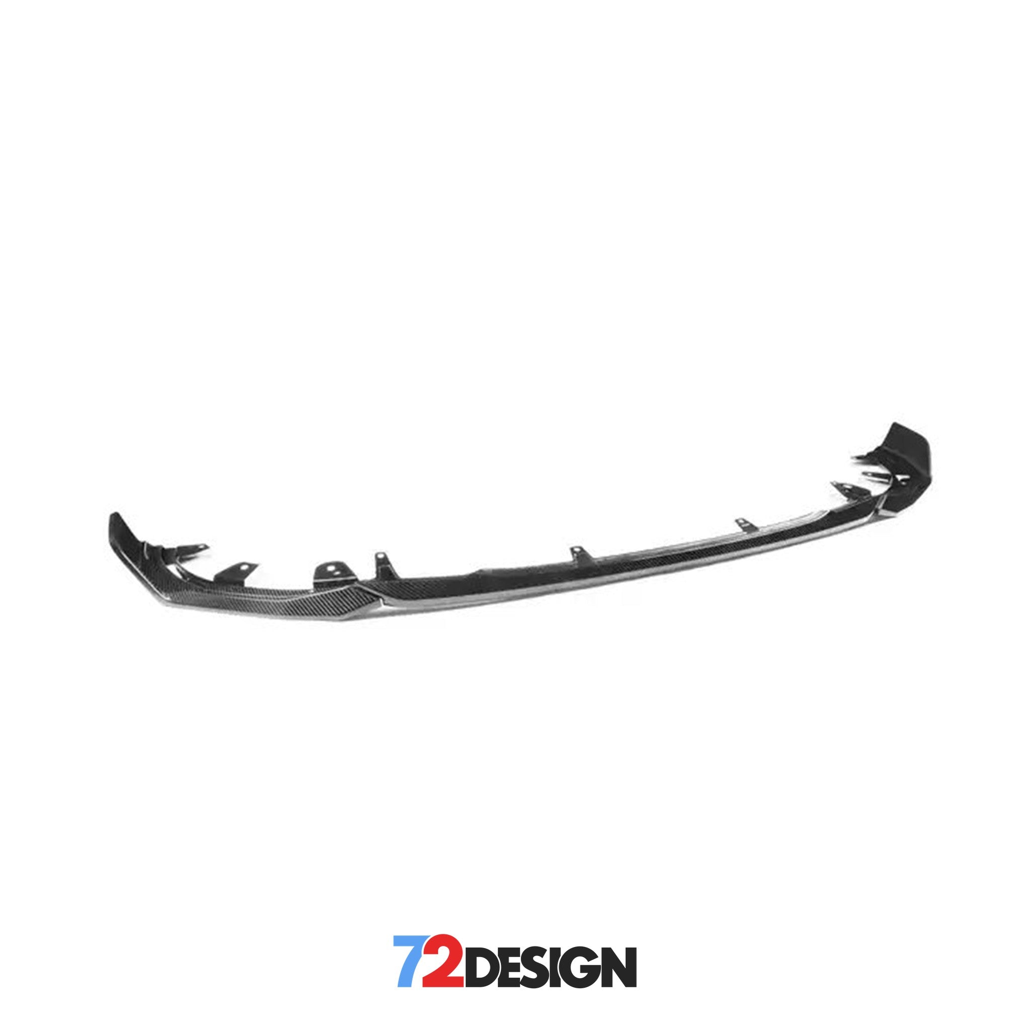 72Design BMW M240i (G42) Gloss Carbon Fibre (Pre-Preg) Front Splitter - Nineteen72 Performance