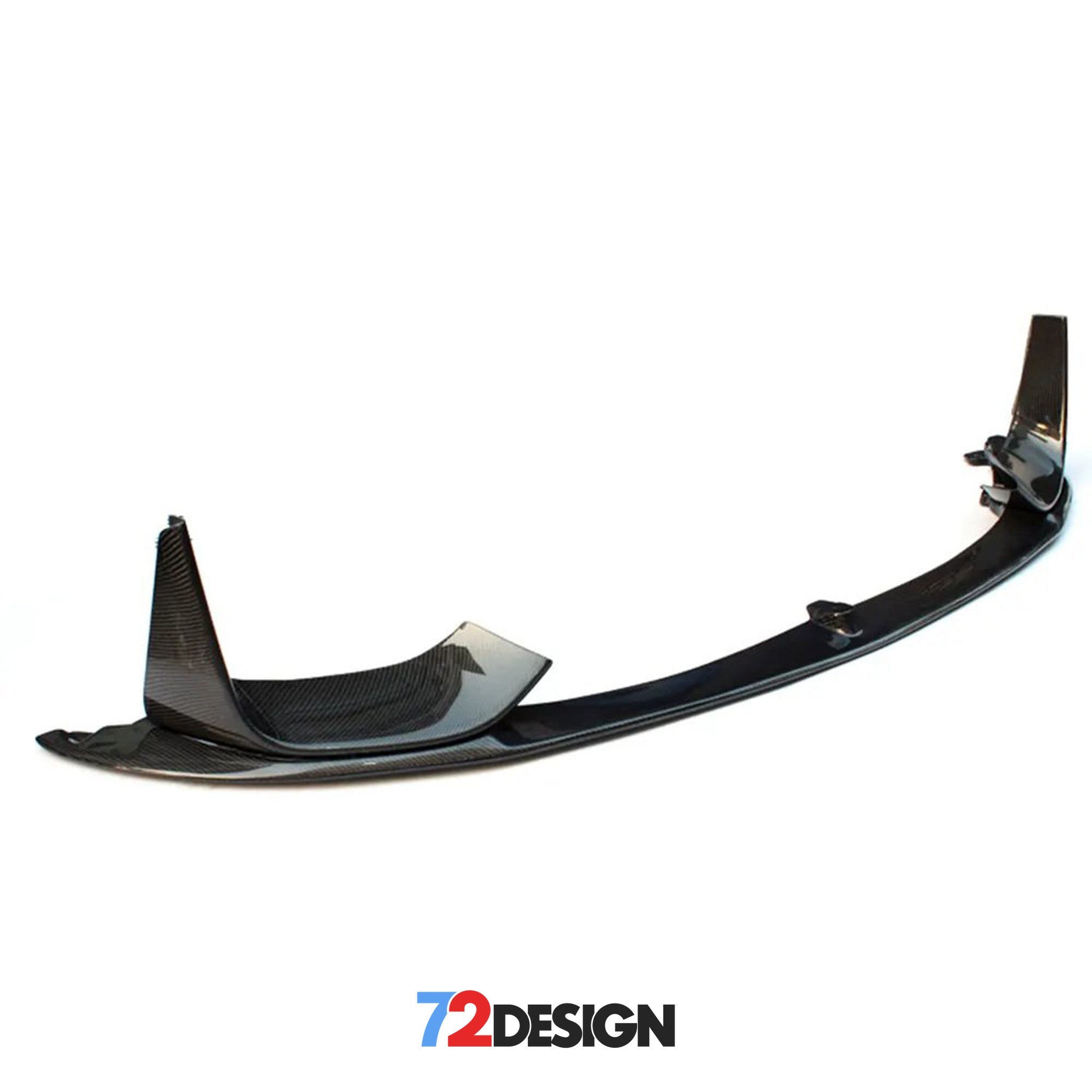 72Design BMW M3/M4 (F80/F82) Gloss Carbon Fibre (Pre-Preg) Performance Style Front Splitter - Nineteen72 Performance