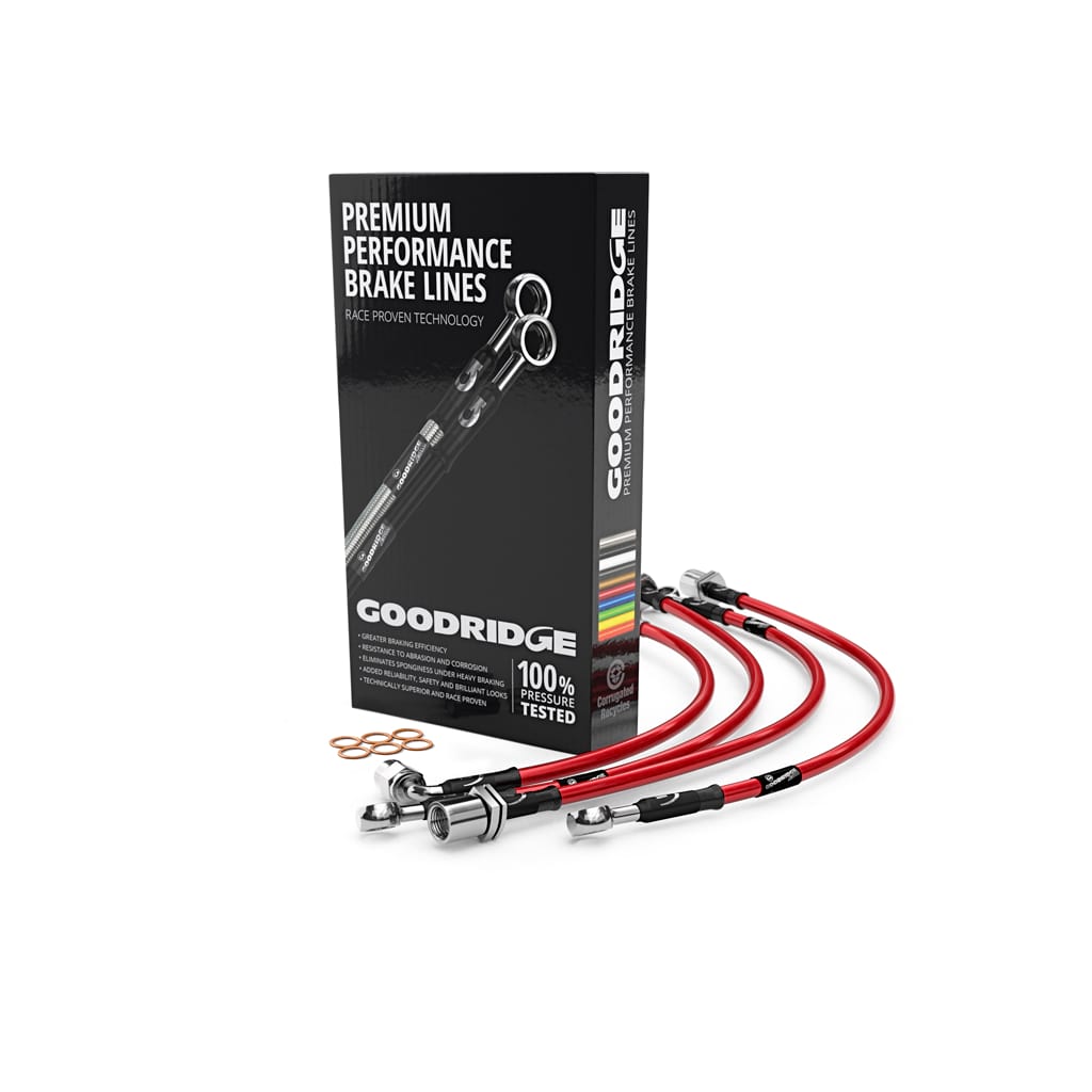 Goodridge - Brake Hose Kit for BMW 2 Series F22/F87 M2 / M2 CS / M2 Competition 11.15 - Nineteen72 Performance