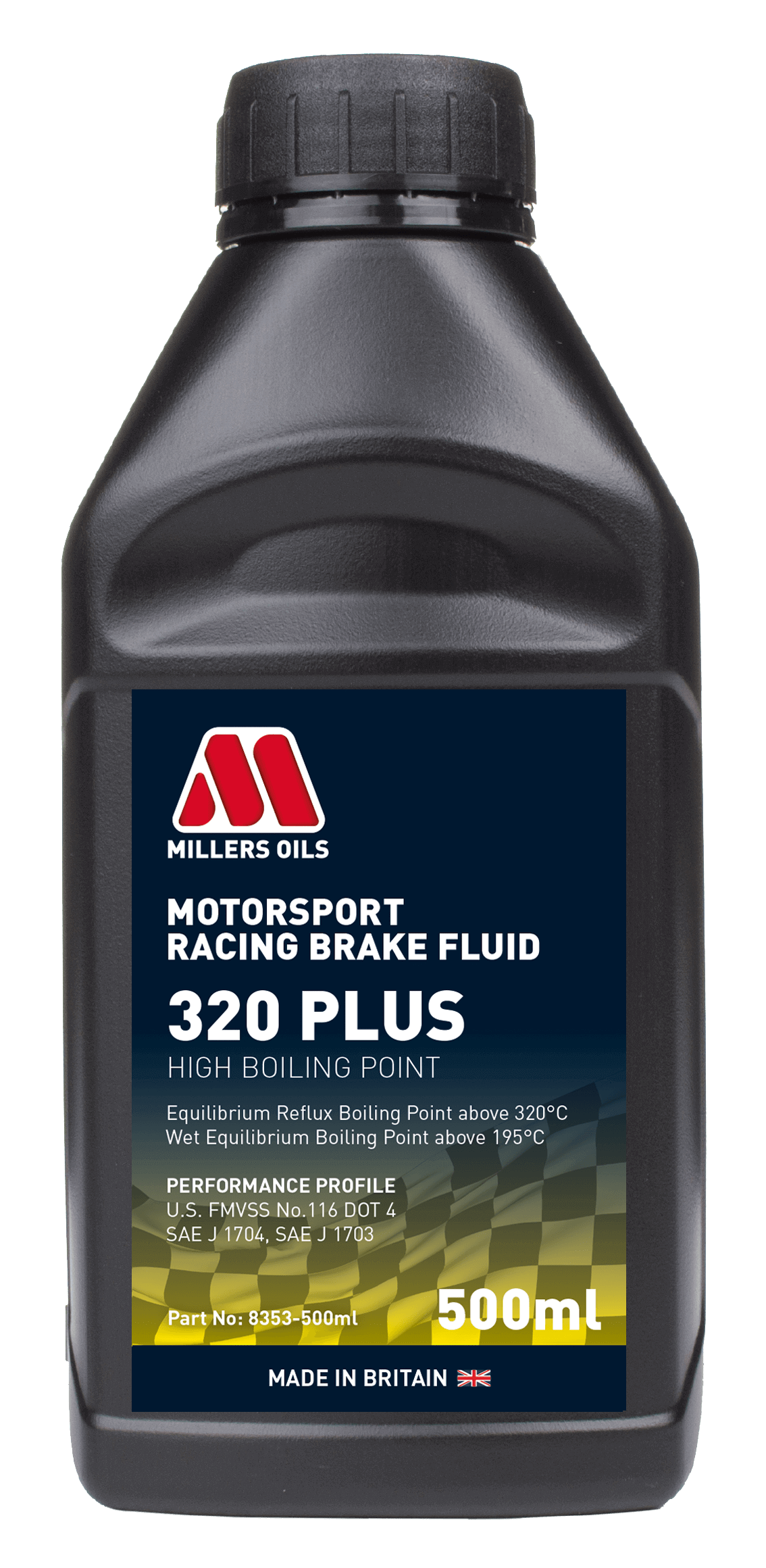 Millers Racing Brake Fluid 320 Plus 500ml product image