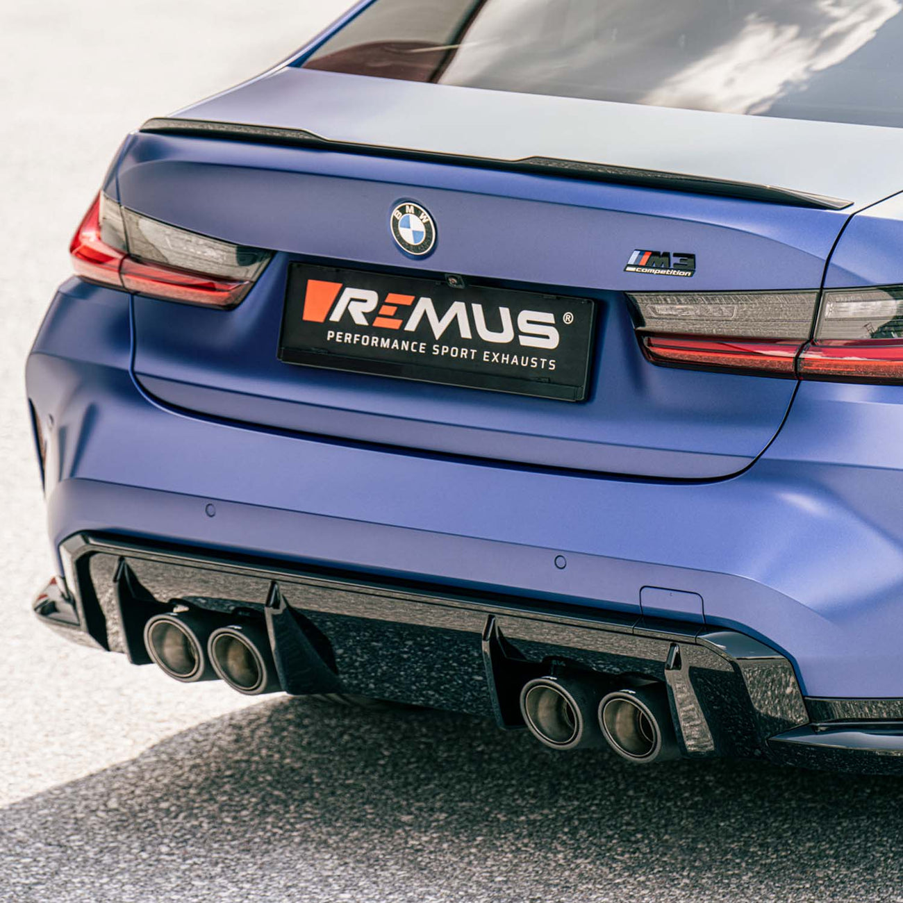 Remus - BMW Downpipe Back Exhaust Racing System (M3/M4) (G80/G81/G82/G83) - Nineteen72 Performance