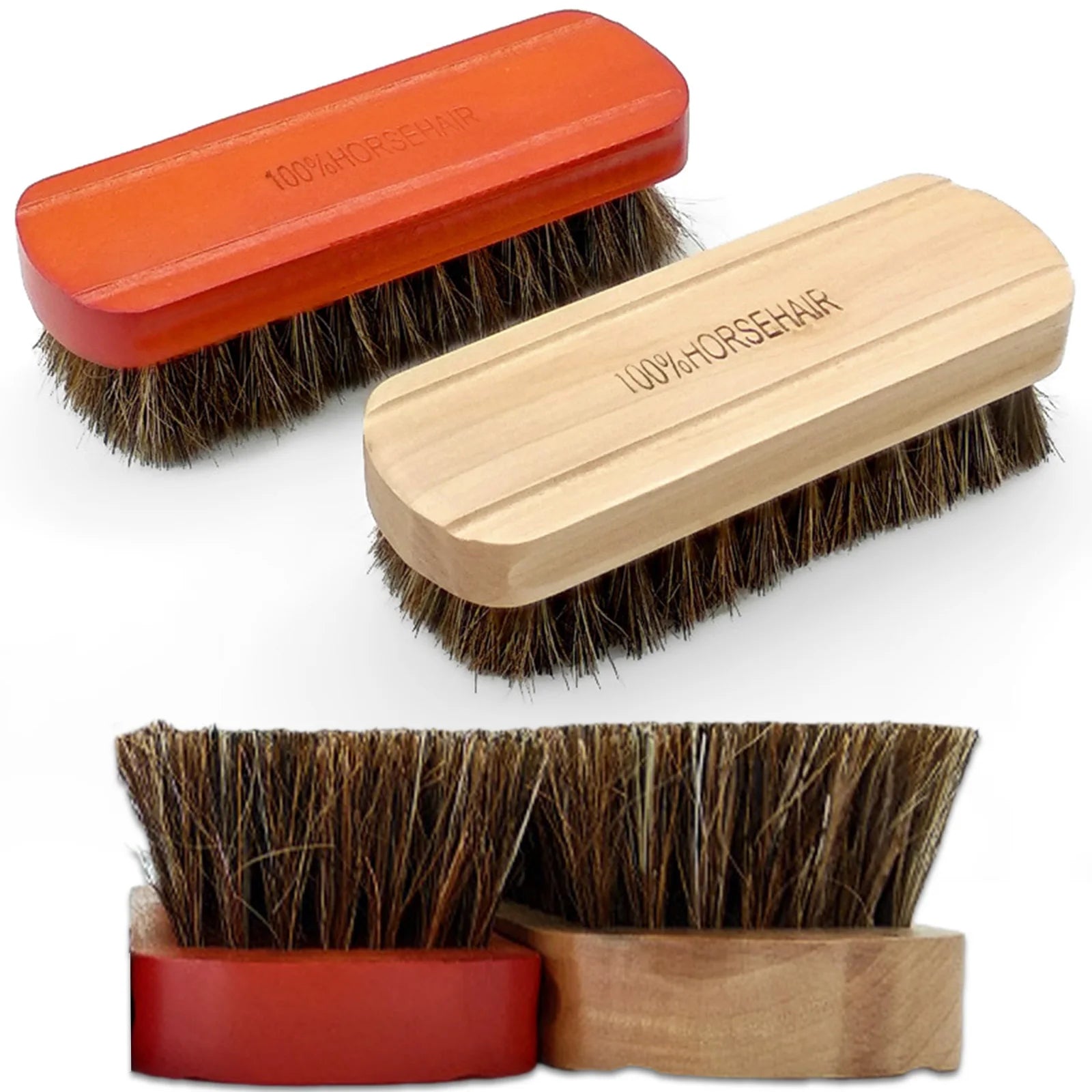 72Detailing - Genuine Horsehair Wooden Brush - Nineteen72 Performance