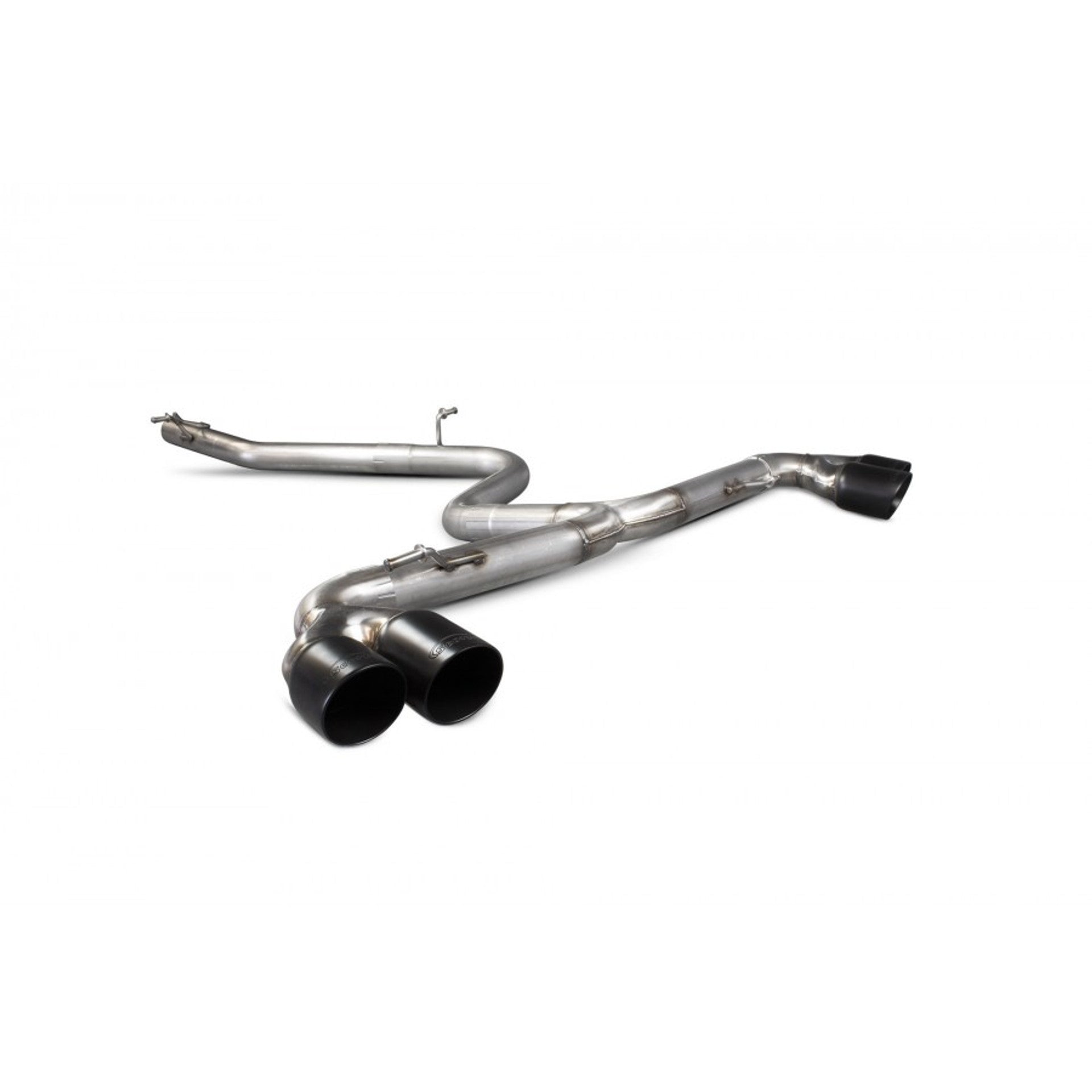 Scorpion Cat Back Exhaust System - Quad Tailpipes - Audi TT 2.0TDI Quattro