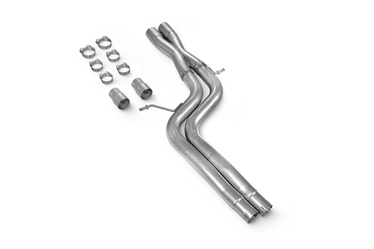 Scorpion Audi S4 3.0 TSFI V6 Quattro & Avant B8/B8.5 2009 - 2016 - Original Centre Silencer Delete With X-pipe