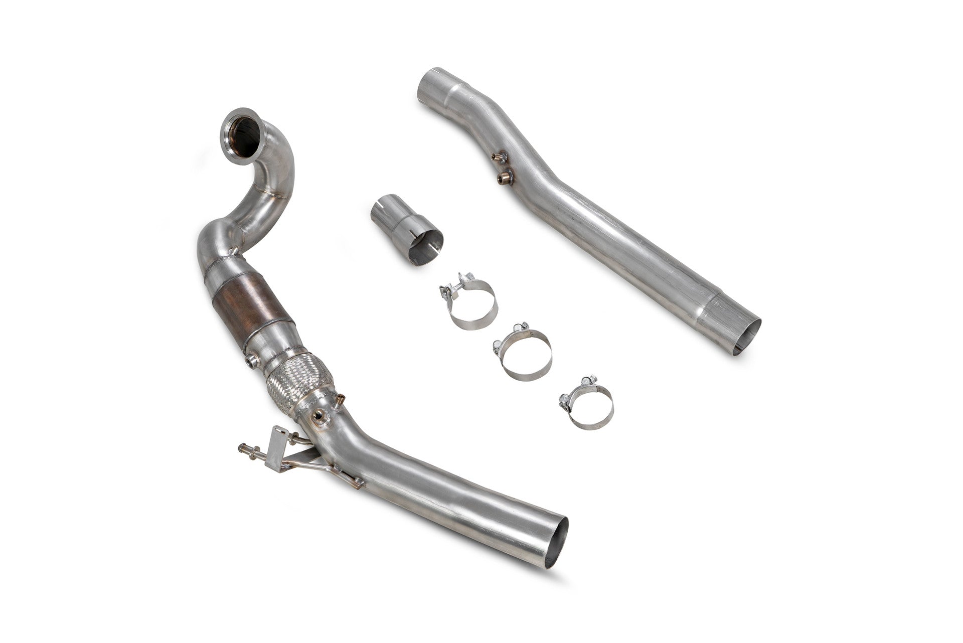 Scorpion Downpipe with sports catalyst (GPF removed) - SQ2