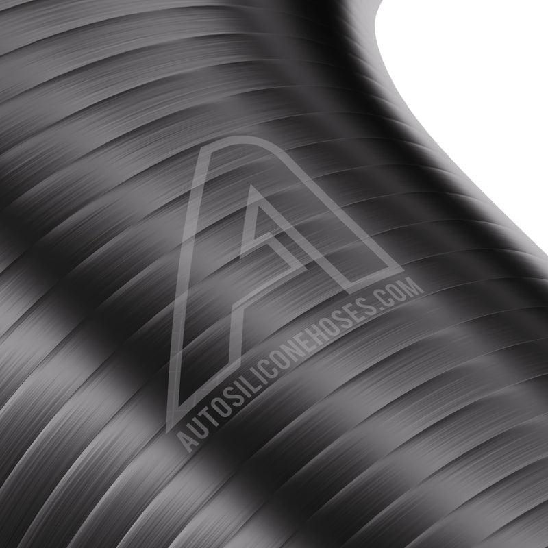 Auto Silicone Hoses 180 Degree 38mm silicone hose, flexible automotive silicone hose with smooth exterior design.