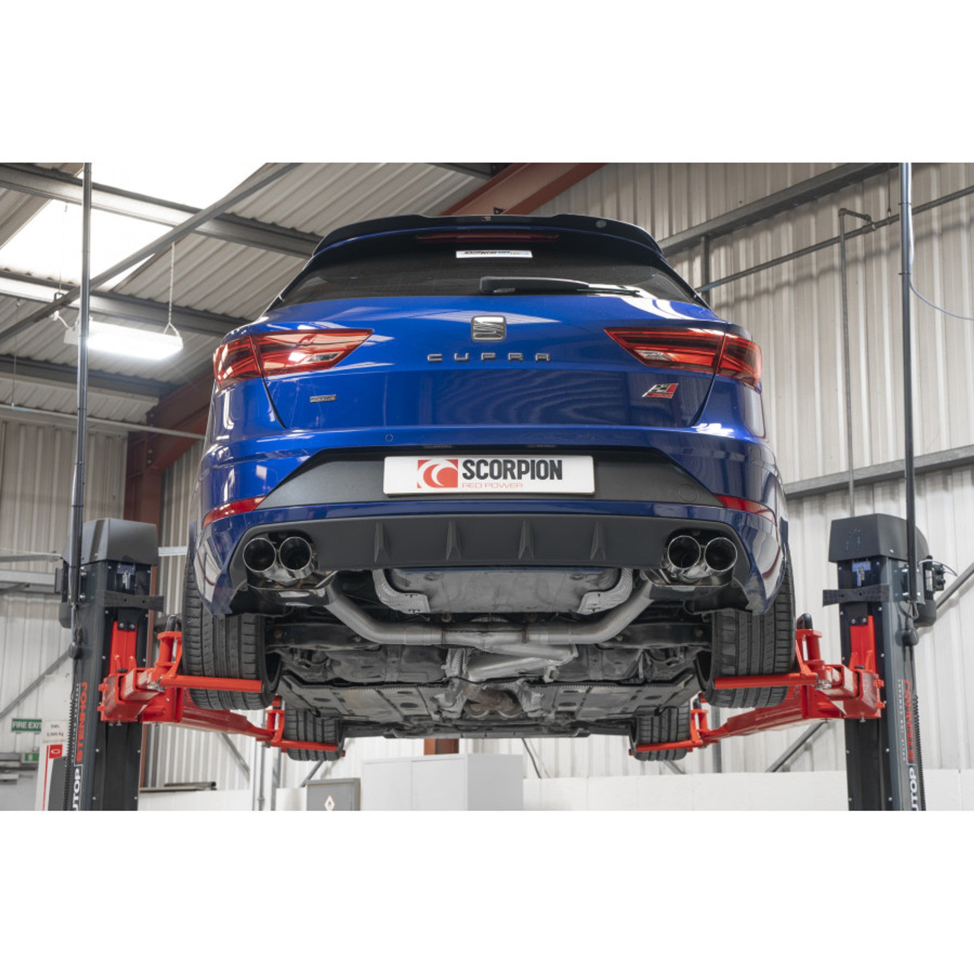 Scorpion GPF Back Exhaust System - Leon Cupra ST 300 4Drive