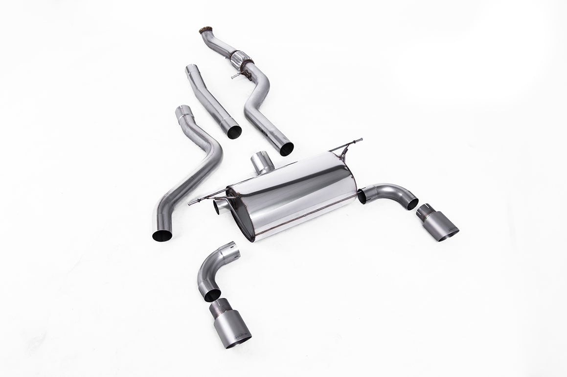 Milltek Sport - BMW M135i F20 F21 (None XDrive) (2012-2016) Cat-back & Rear Silencer Exhaust System - Nineteen72 Performance