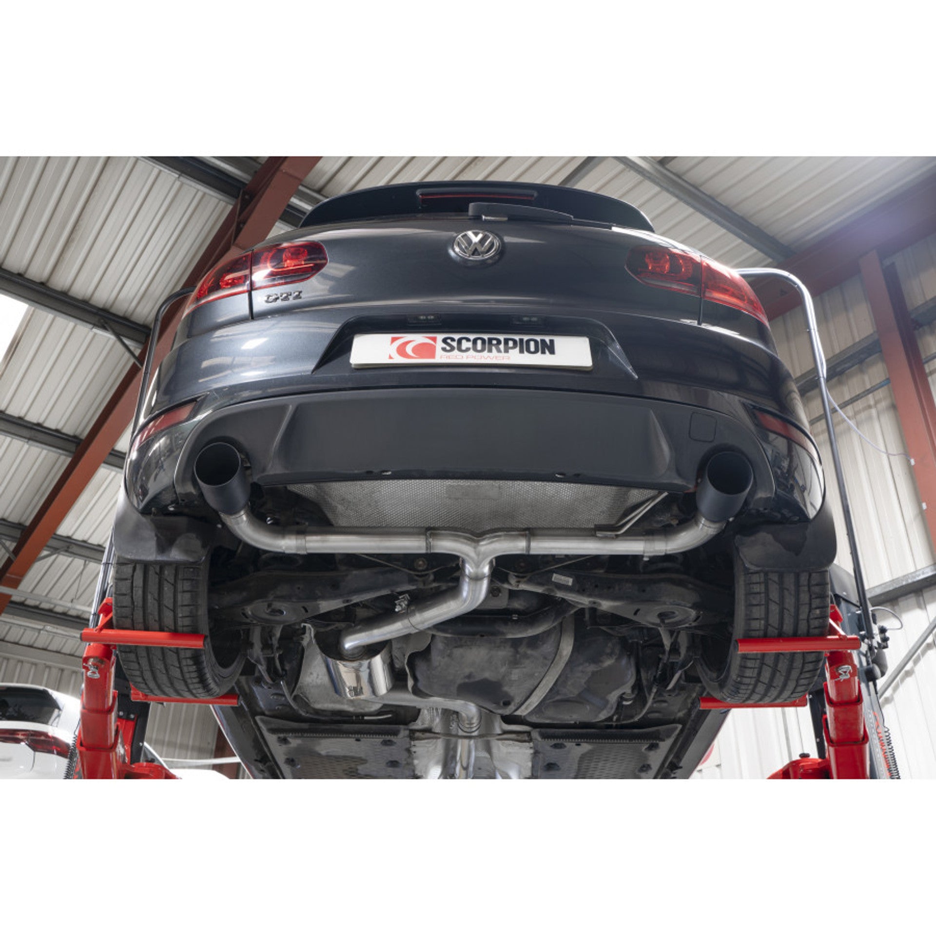 Scorpion Predator Cat Back Exhaust System - Golf Mk6 GTI/ED35