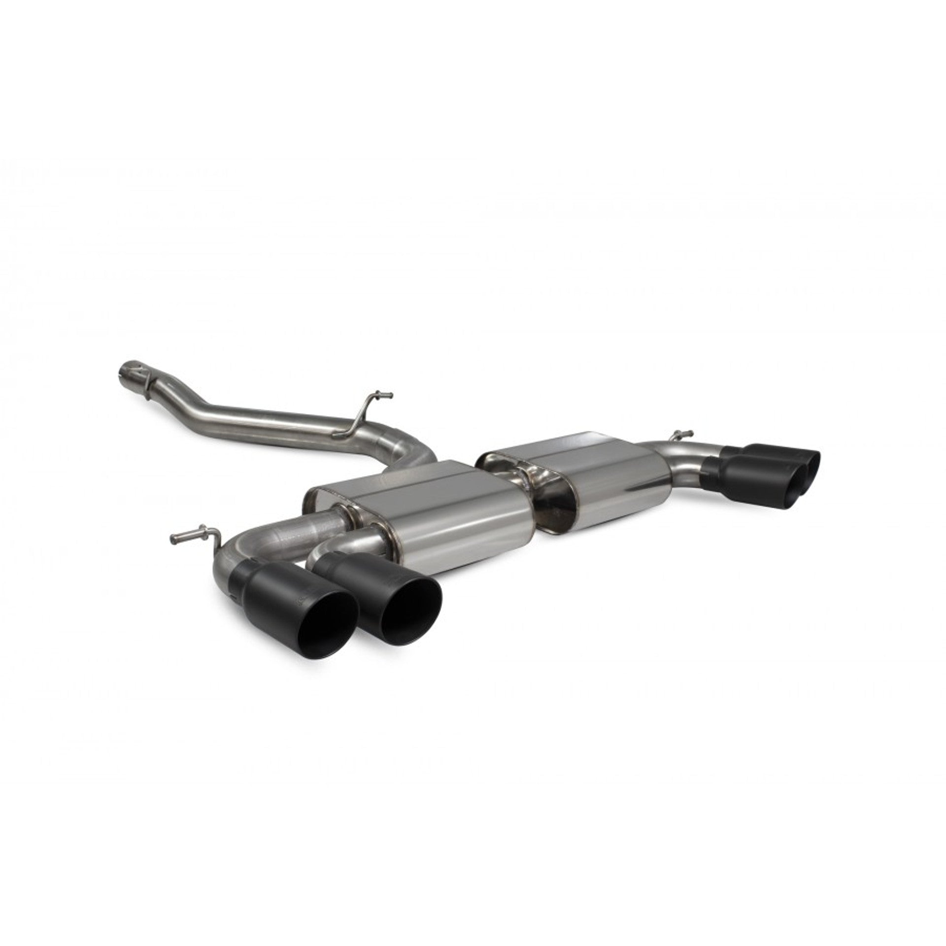 Scorpion 'Valved' 80mm Cat Back Exhaust System - Volkswagen Golf Mk7.5 'R'