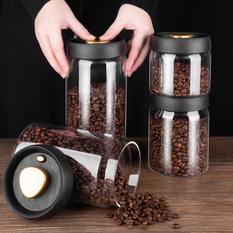 72 Coffee - Vacuum Sealed Coffee Bean Canister - Nineteen72 Performance
